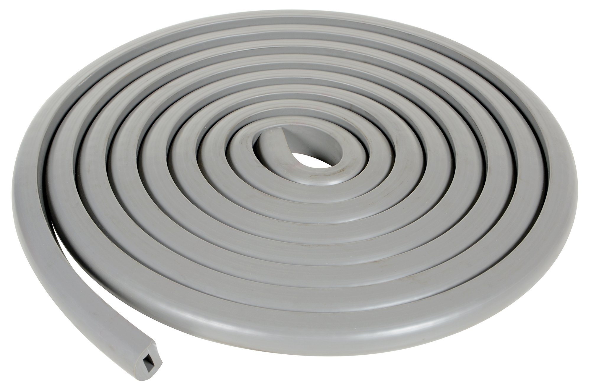 Vestil EB-1 Rubber Edge Corner and Surface Guard 240 In. x 1-1/16 In. x 15/16 In. Gray