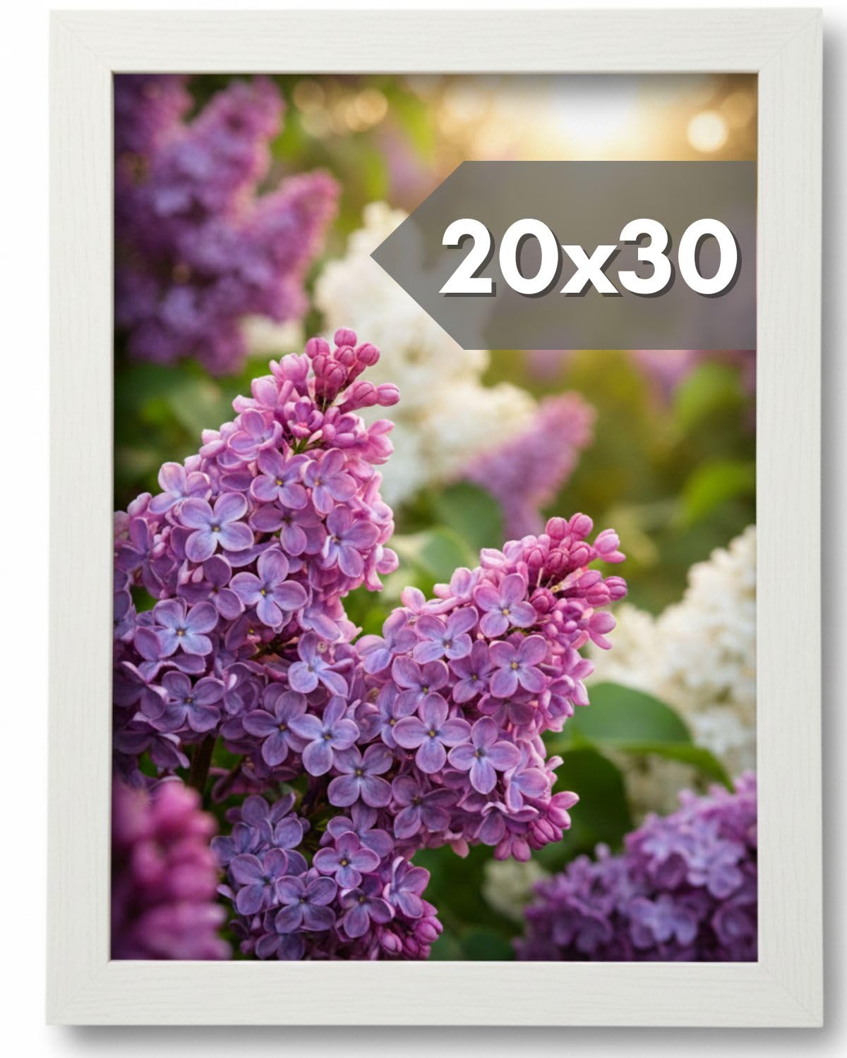 NOOGUI - Photo Frame (White, 20x30)