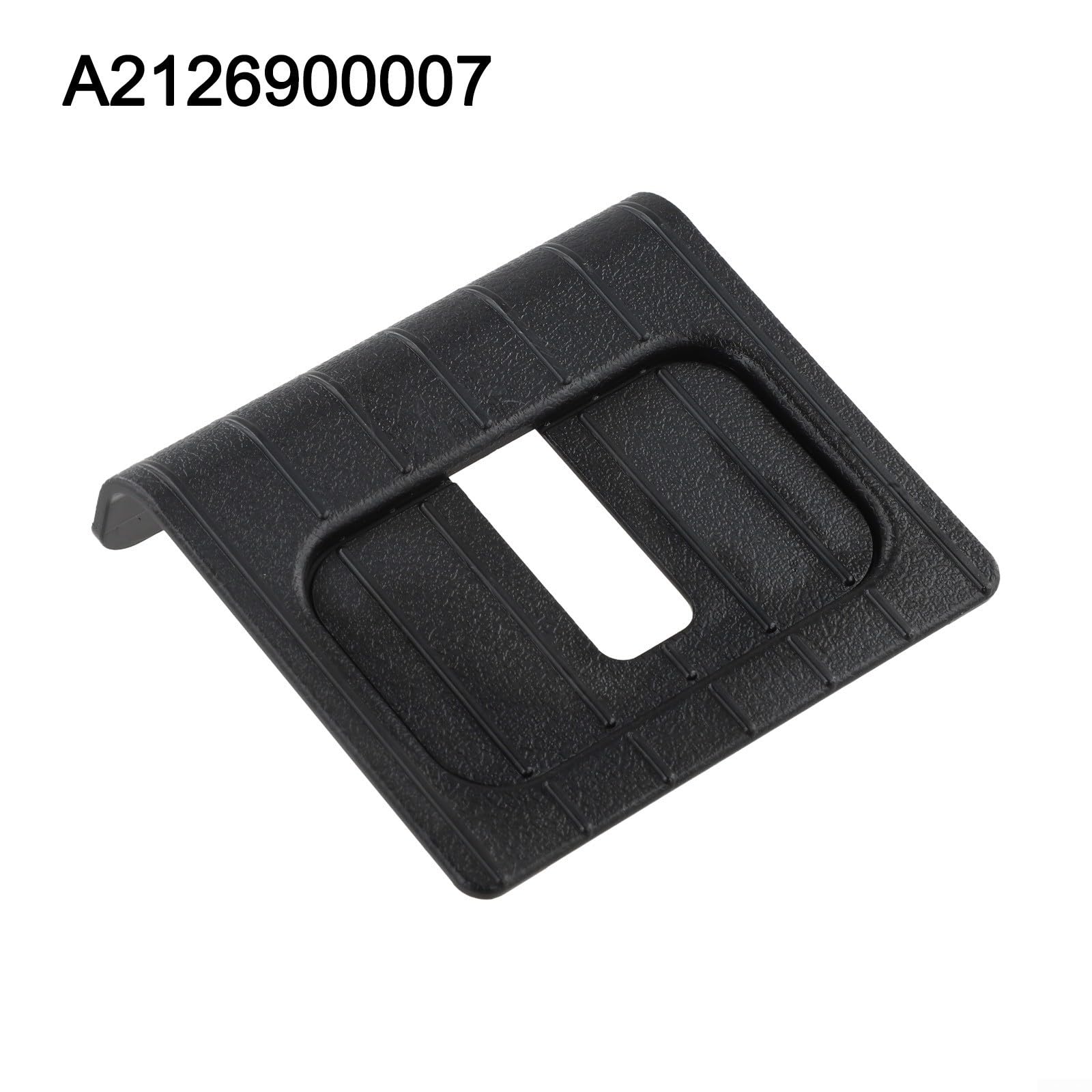 Protector de maletero para Mercedes-Benz Clase E W212 E350 2010-2016, cubierta para cerradura de puerta, pieza de repuesto A2126900007, color negro