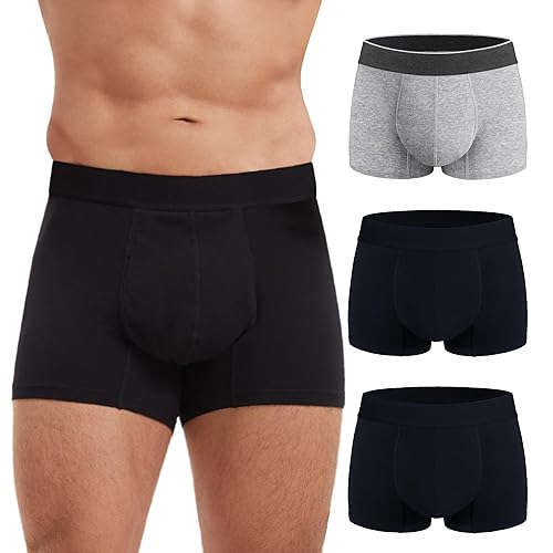 Mens Absorbent Incontinence Underwear Washable Adult Leak Protection Bladder Control