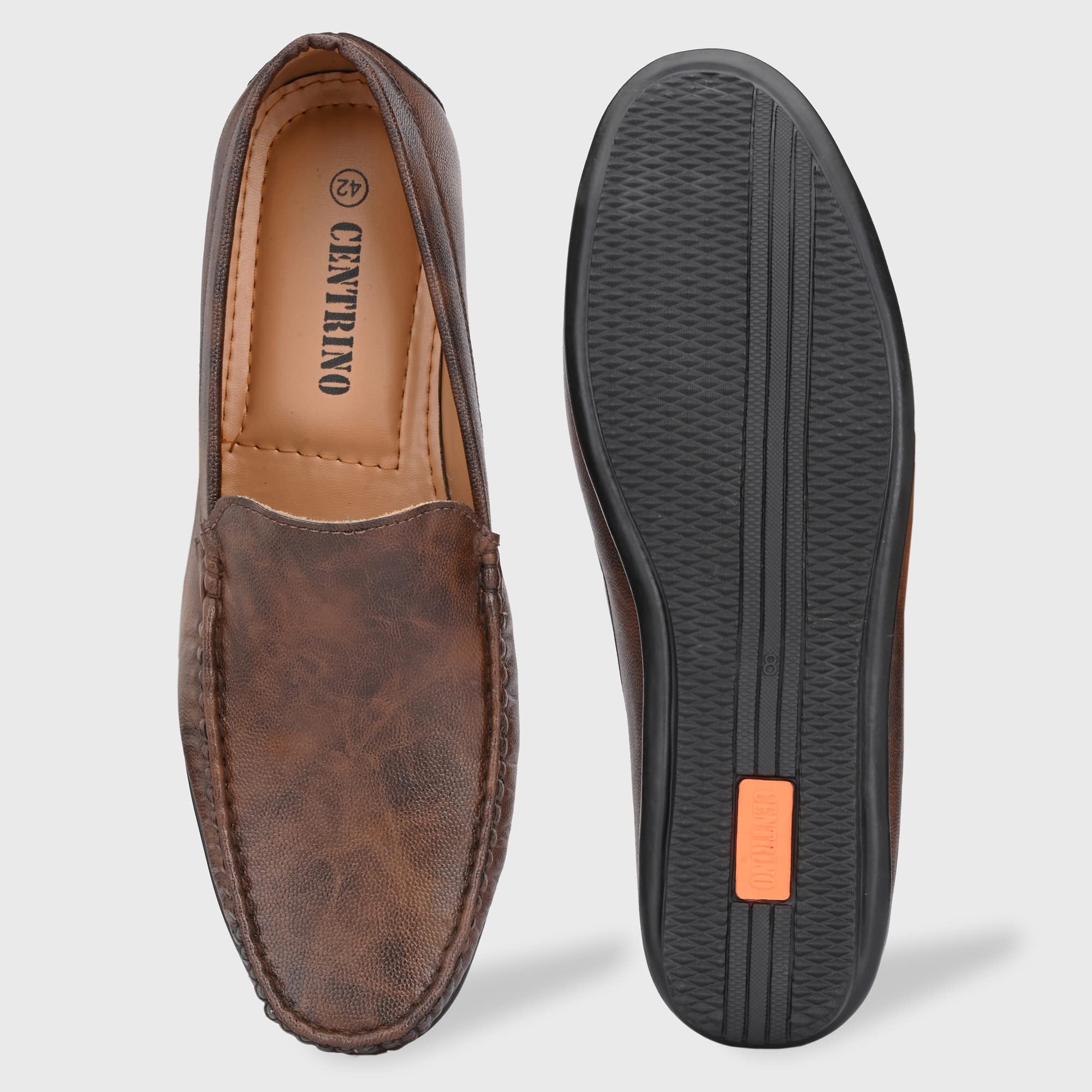 Centrino Men's 8242 Brown Loafers_6 UK (8242-4) 2