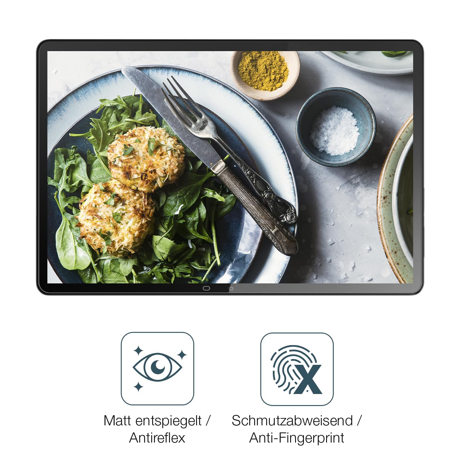dipos 2x Film protection écran 9H mat pour SKYEGG Tablet 10 Zoll
