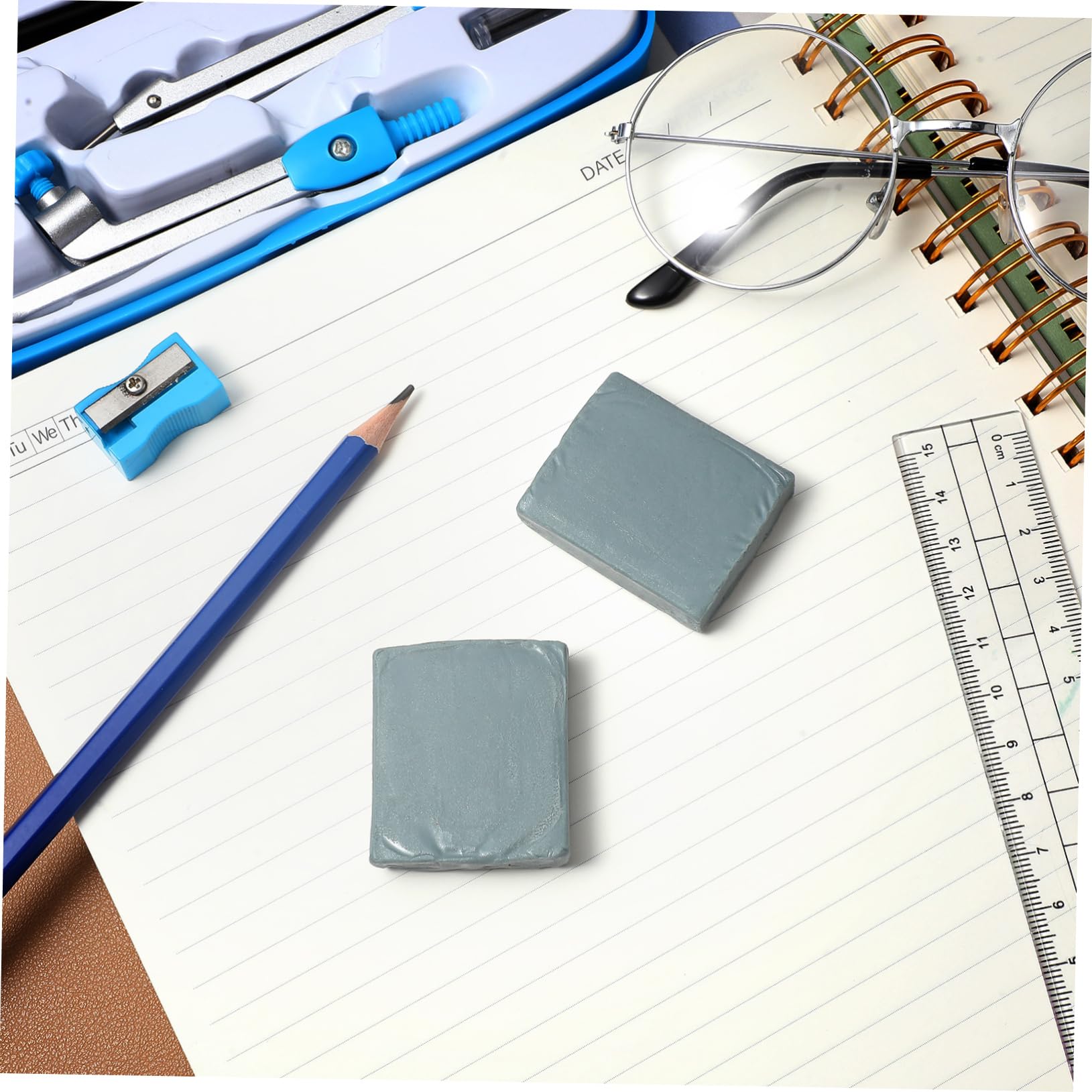 jojofuny 5 Set Gomma Impastabile Gomme Artistiche Per Disegnare Strofinare Modellabile Disegno Piccolo Gomma Da Cancellare Per Disegnare Arte Plastilina Blue 12 Pezzi * 5