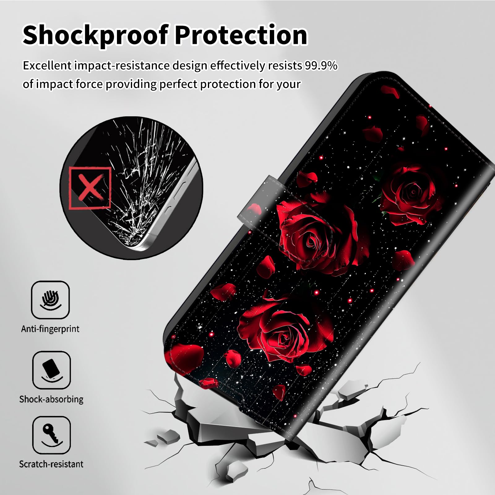 Amazon.com: for Samsung Galaxy A16 5G/4G Wallet Phone Case with