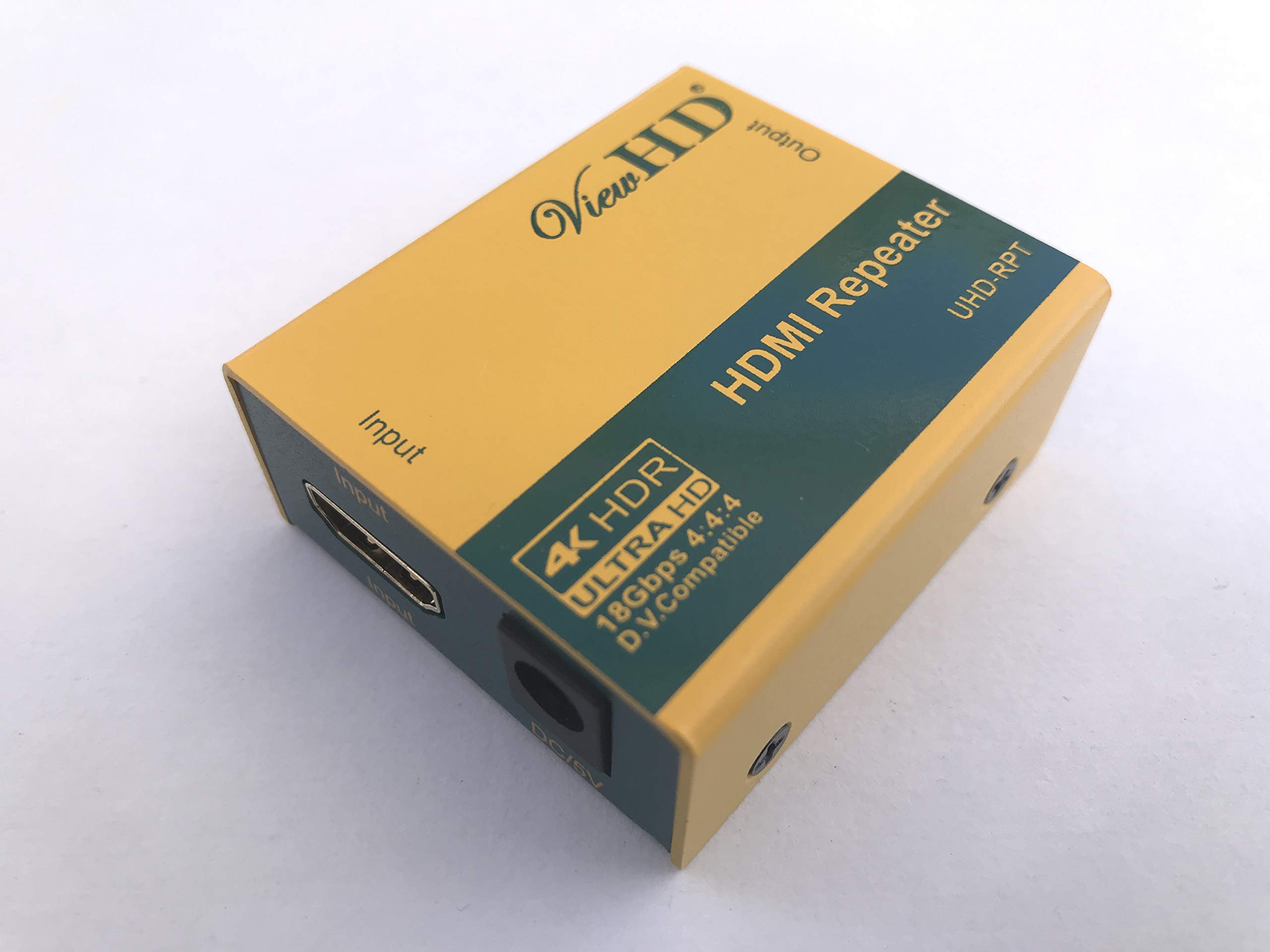 ViewHD HDMI Repeater | HDMI 2.0 | HDCP 2.2 | 18Gbps | 4K@60Hz | HDR & Dolbi Vision | Model: UHD-RPT-image-0