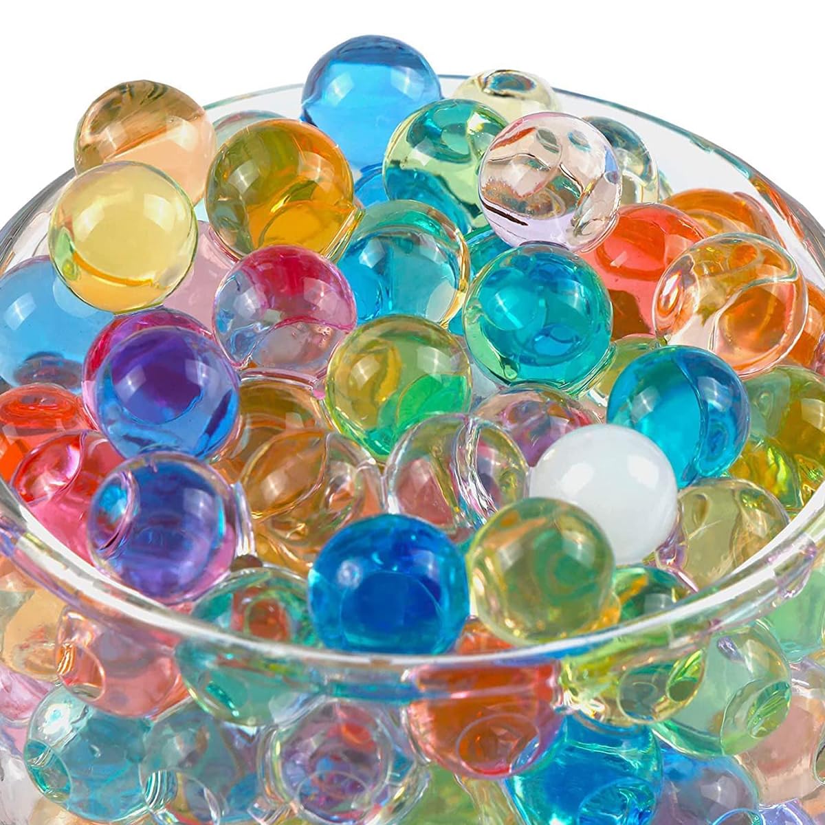 NiMoj | Water Jelly Balls – Super Absorbent Expanding Gel Beads for Sensory Play, Vase Fillers, Plant Hydration & Party Decorations – Non-Toxic, Reusable, Colorful (1000 Pieces/ 10 Grams)-image-42