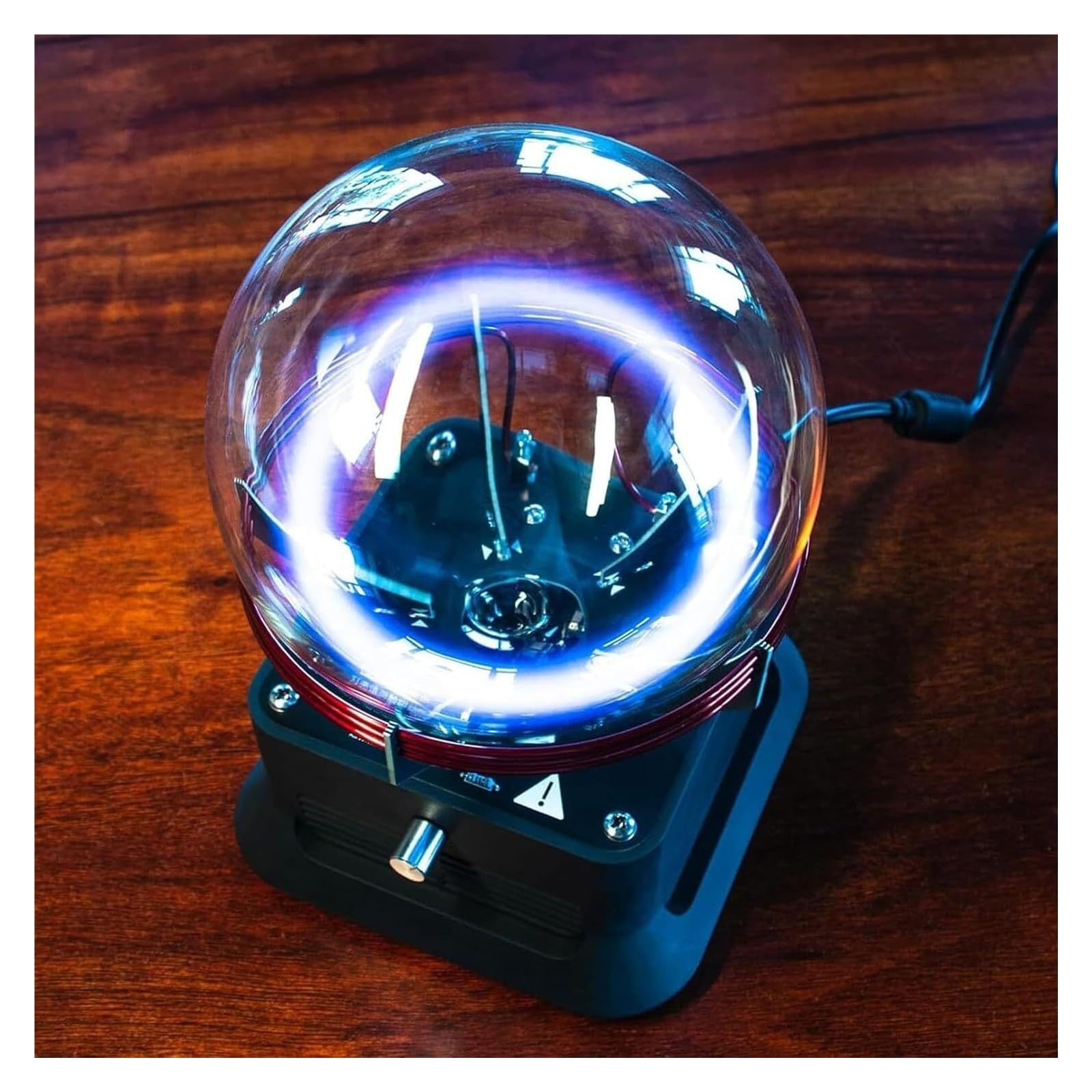 Toroid-Schaltkreis-Plasma-Ringantrieb-Plasmakugel, kompatible Glaskugel mit Außendurchmesser 13 cm, for Partydekoration, skurrile Geschenke, wissenschaftliche Bildung