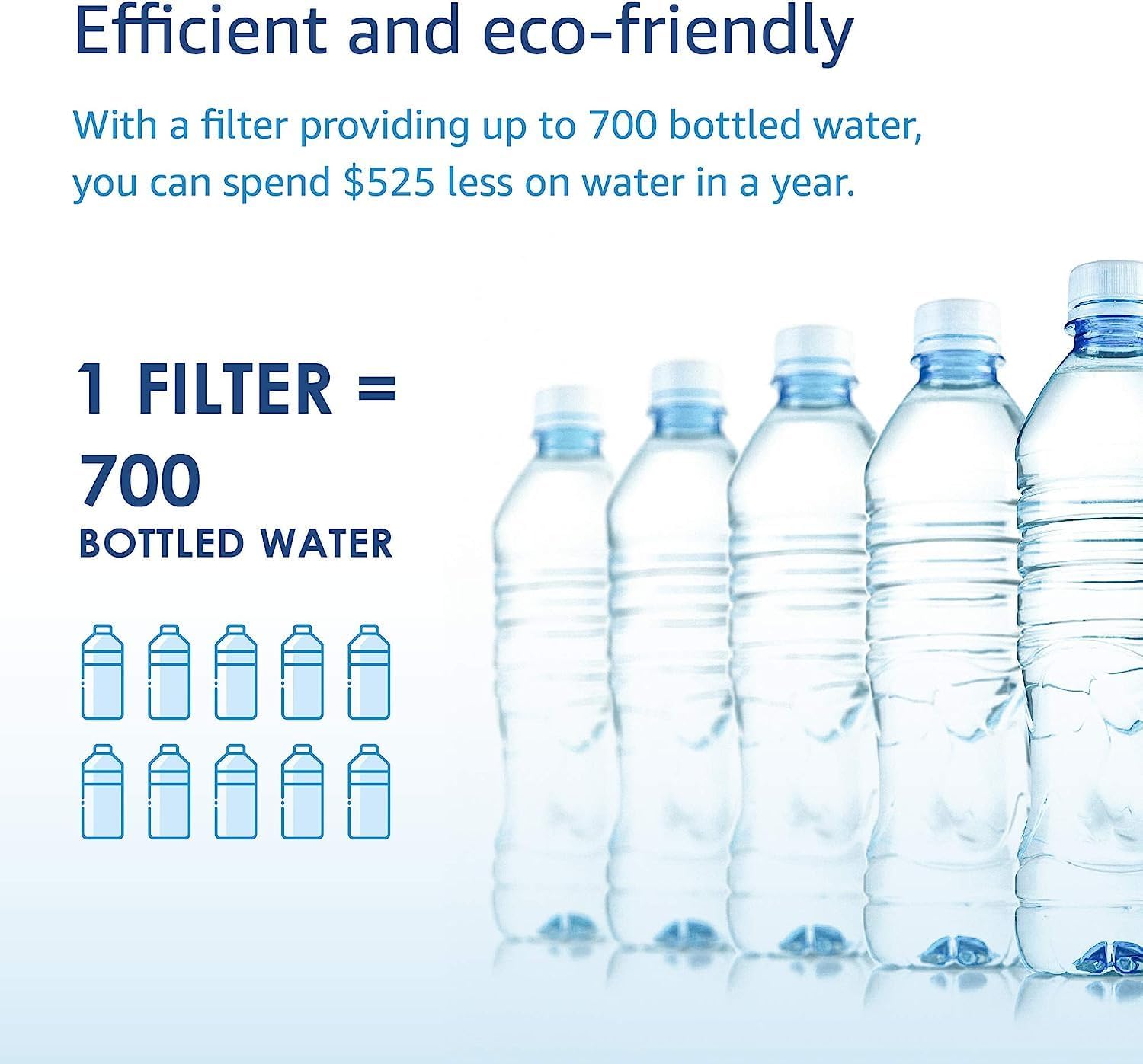 3 Pack Faucet Filter Cartridges, Replacement Fit for All Brita Faucet Filter, Brita 36311 On Tap Water Filtration System, FR-200, FF-100 Replacement Filter, Silver (Silver) - Image 4