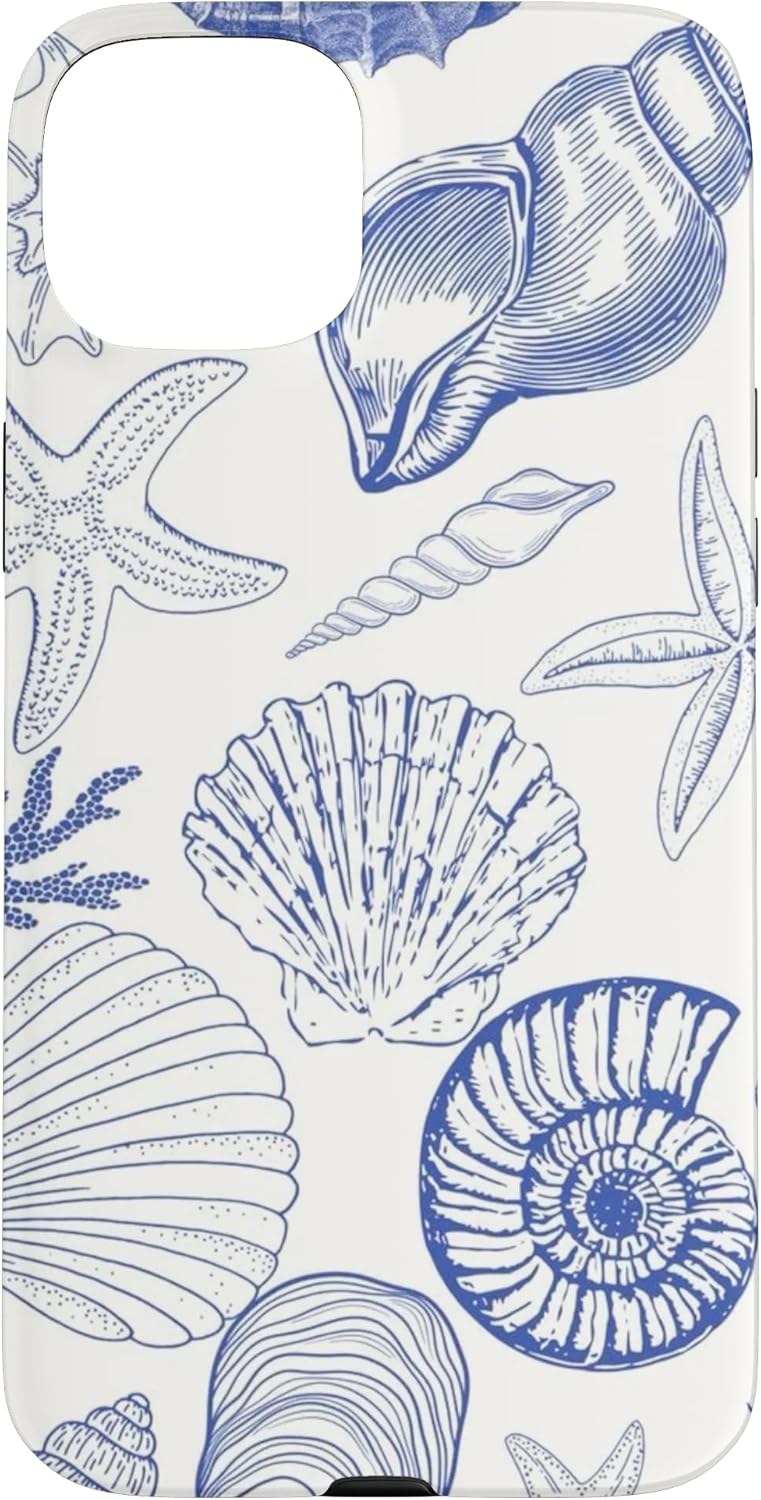 Sea shell summer coastal aesthetic Case for iPhone 15