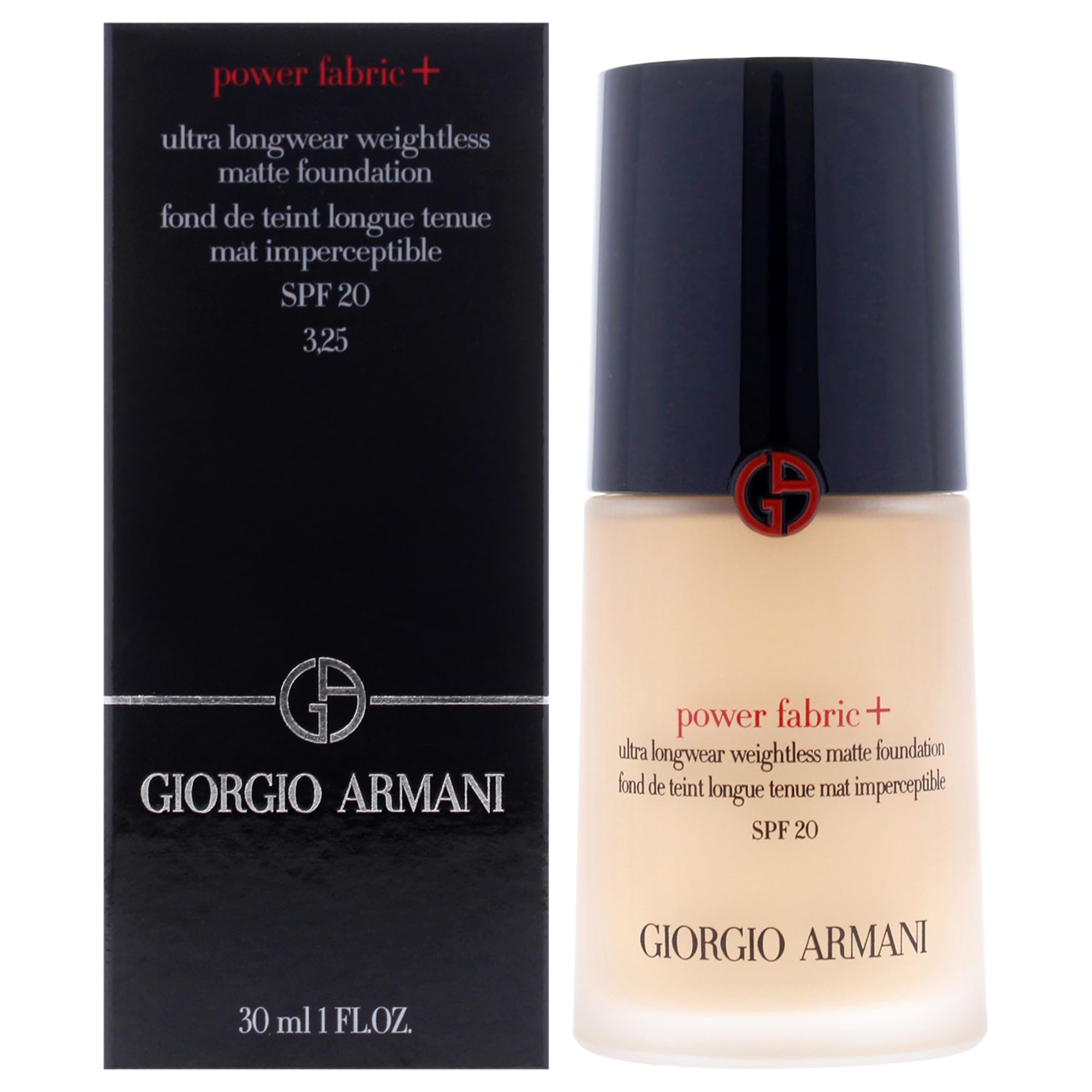Giorgio Armani, Power Fabric+ Foundation Nr.3.25, 30 ml.