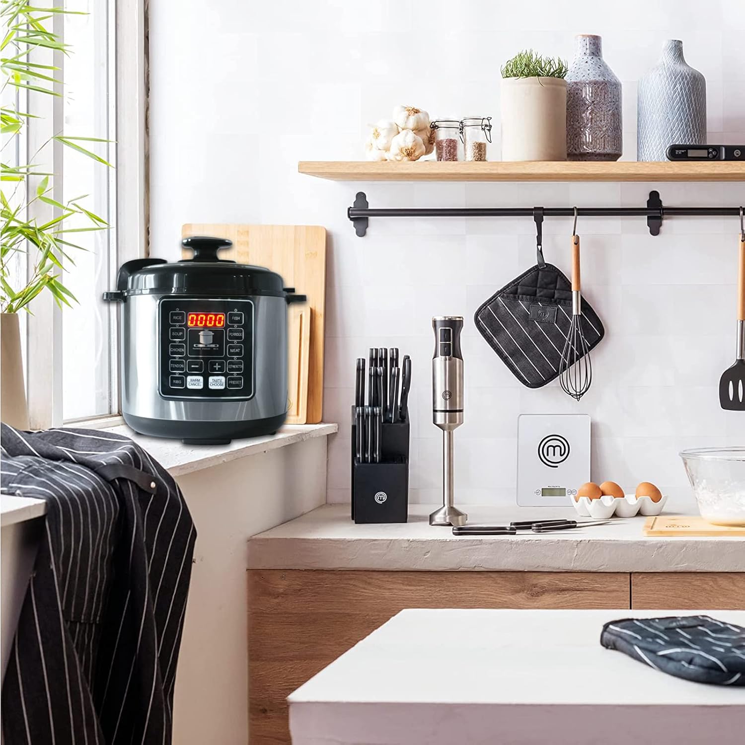 silver crest 6L 10 In 1 Electric Pressure Cooker Instant Programmable