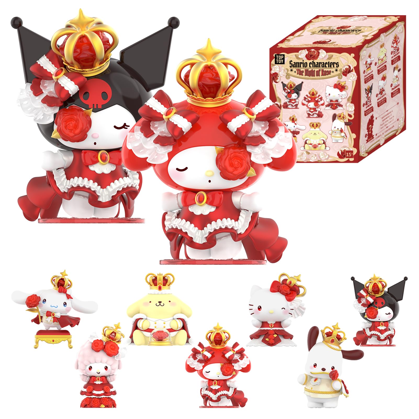 TOPTOY サンリオ sanrio ローズナイト フィギュア Amazon | TOP TOY サンリオ(SANRIO) ローズナイト シリーズ【1