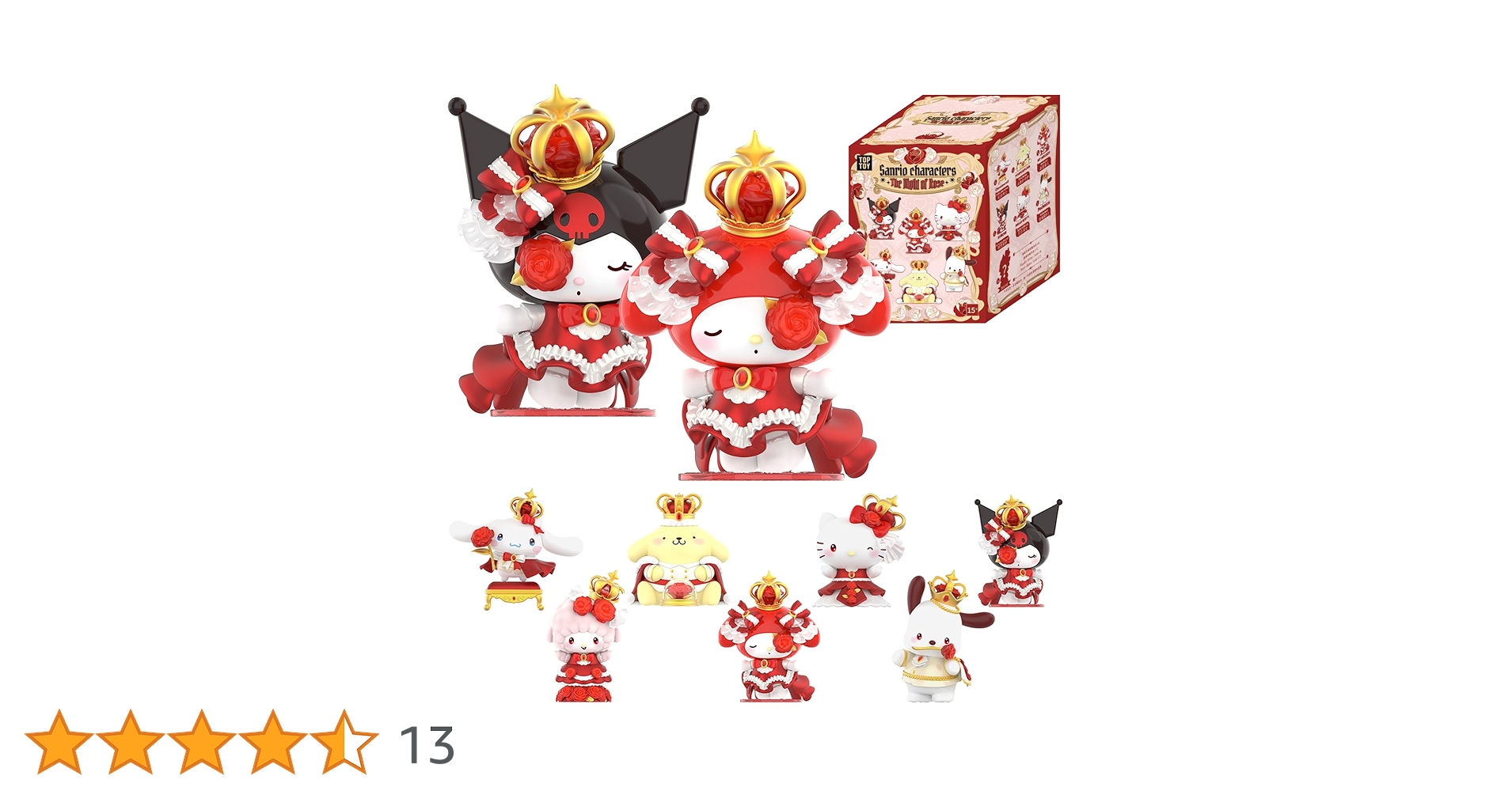 TOPTOY サンリオ sanrio ローズナイト フィギュア Amazon | TOP TOY サンリオ(SANRIO) ローズナイト シリーズ【1ピース