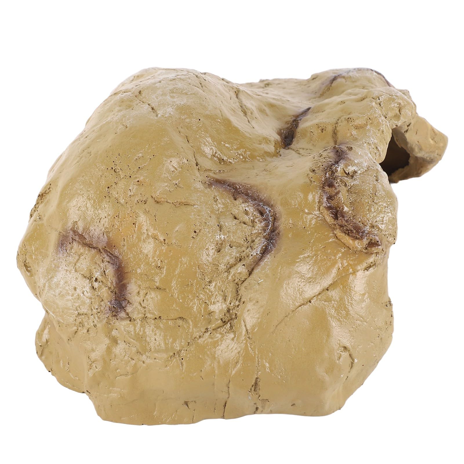 Fish Hiding Cave Resin, Decorazione per rifugio per acquario, vivida e confortevole, senza sbiadimento, per rettili (GS1228)