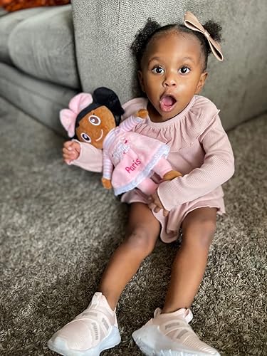 Miniatura 4 de DIBSIES Personalizar My First Dolly (pelo negro)