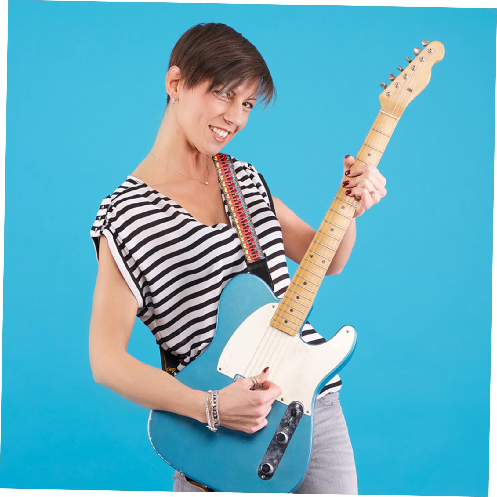 Abaodam 10 Stück Gitarrengurt Ukulelenhaken Ukulelenhalsgurt Ukulelenhalsgurt Gitarrenschultergurt Ukulelengurt Verstellbarer Ukulelengurt Gitarrengurt Gurt Ukulelenschultergurt Polyester