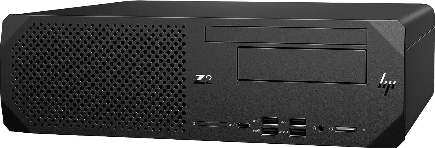 HP Computer PC Desktop Z2 G5 SFF, Processore Core i7-10700, Memoria Ram 32GB, Disco SSD 512GB, Scheda Grafica NVIDIA P400, Win 11 Pro, OFFICE, HDMI (Ricondizionato - NUOVO)