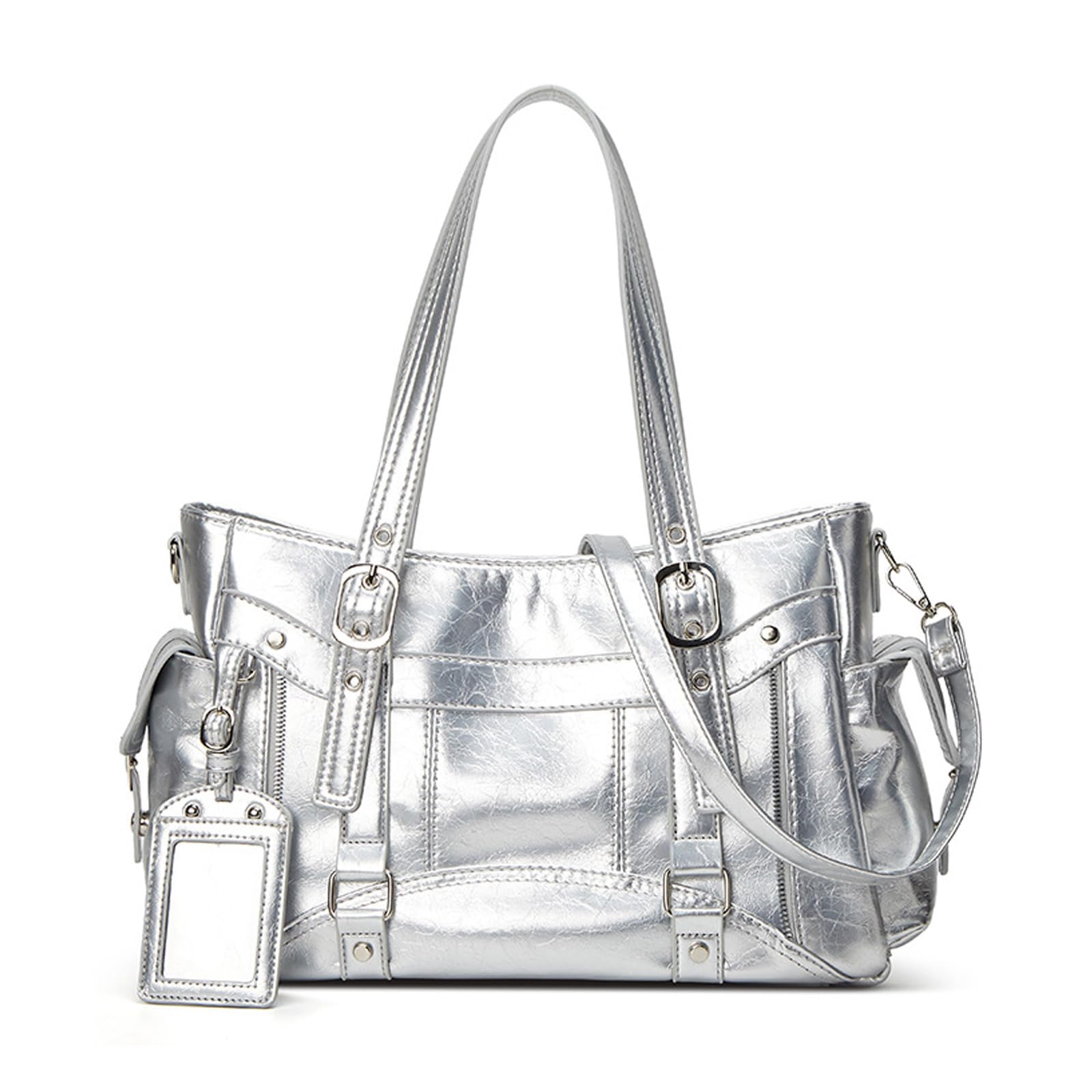 BUKESIYI Donna Borse a Mano Borsa a Tracoll Elegante Spalla Tote Firmate Marca 2026 PU Pelle IT77530