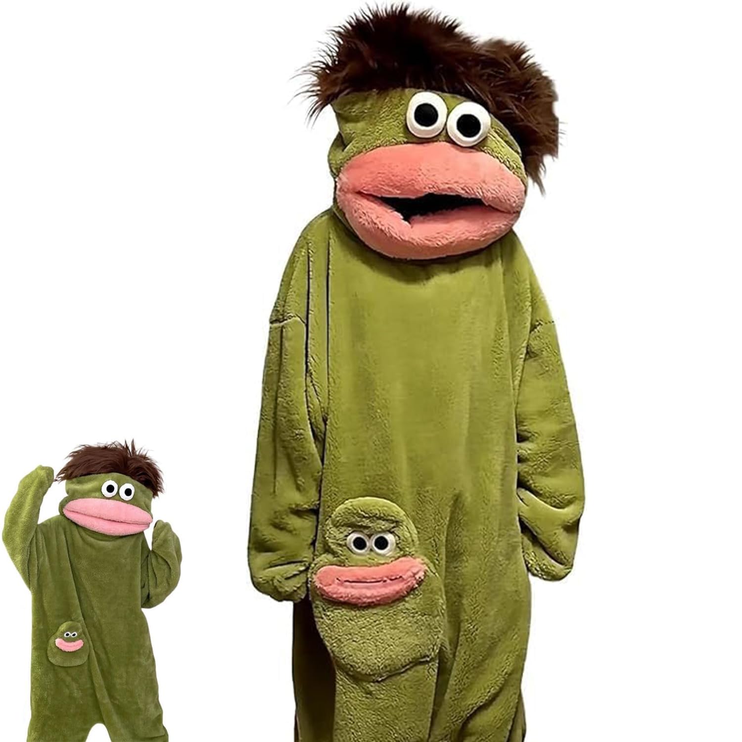 Silly Onesie - Tuta intera da donna per adulti, costume da relax, soffice pigiama, tuta intera per adulti