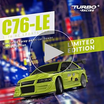 Amazon.co.jp: Turbo Racing C 76ミニリモコンカー1：76平走