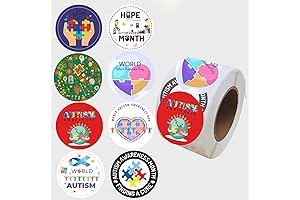 Autism Awareness Stickers Supporting Mental Health