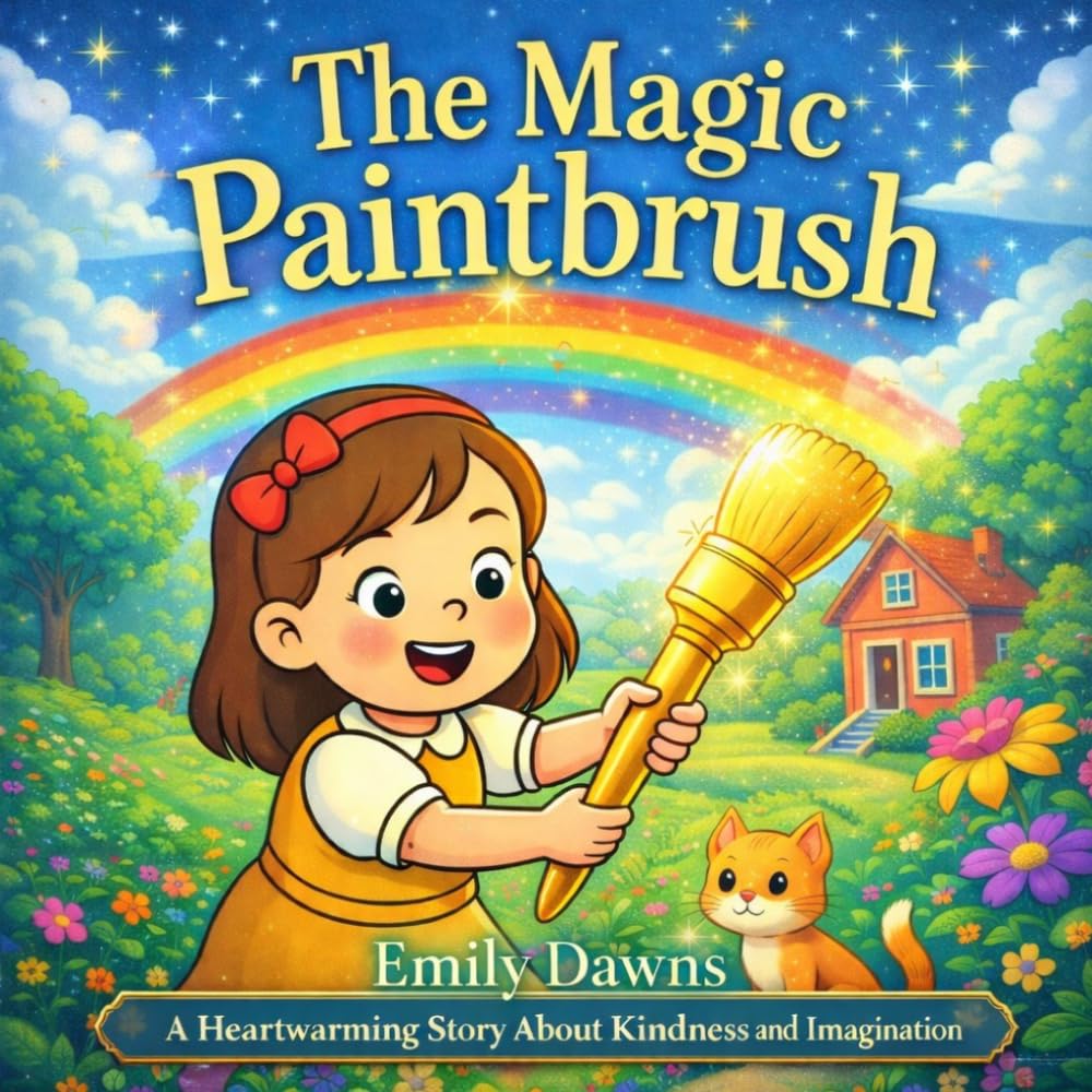 The Magic Paintbrush: A Magical Story About Kindness and Imagination for Kids Ages 3–7
