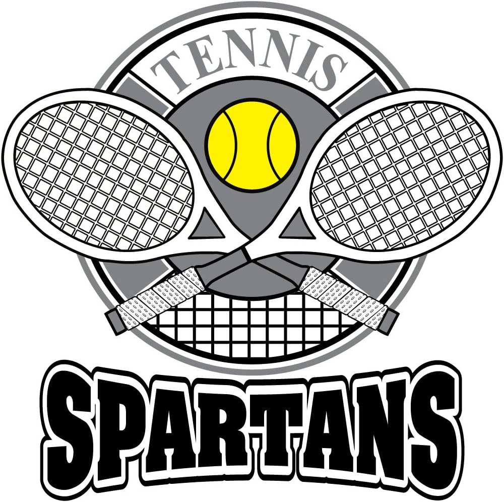 VictoryStore Towels - Spartans Mascot Tennis Team Towels, Set of 15