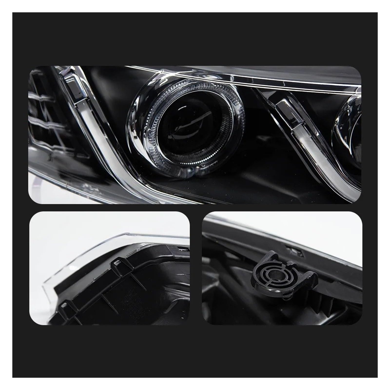 Fanale Anteriore Per KIA Per Forte 2009-2013 Fari Auto DRL Hella LED Bi Xenon Lampadina Fendinebbia Accessori Auto Faro Anteriore