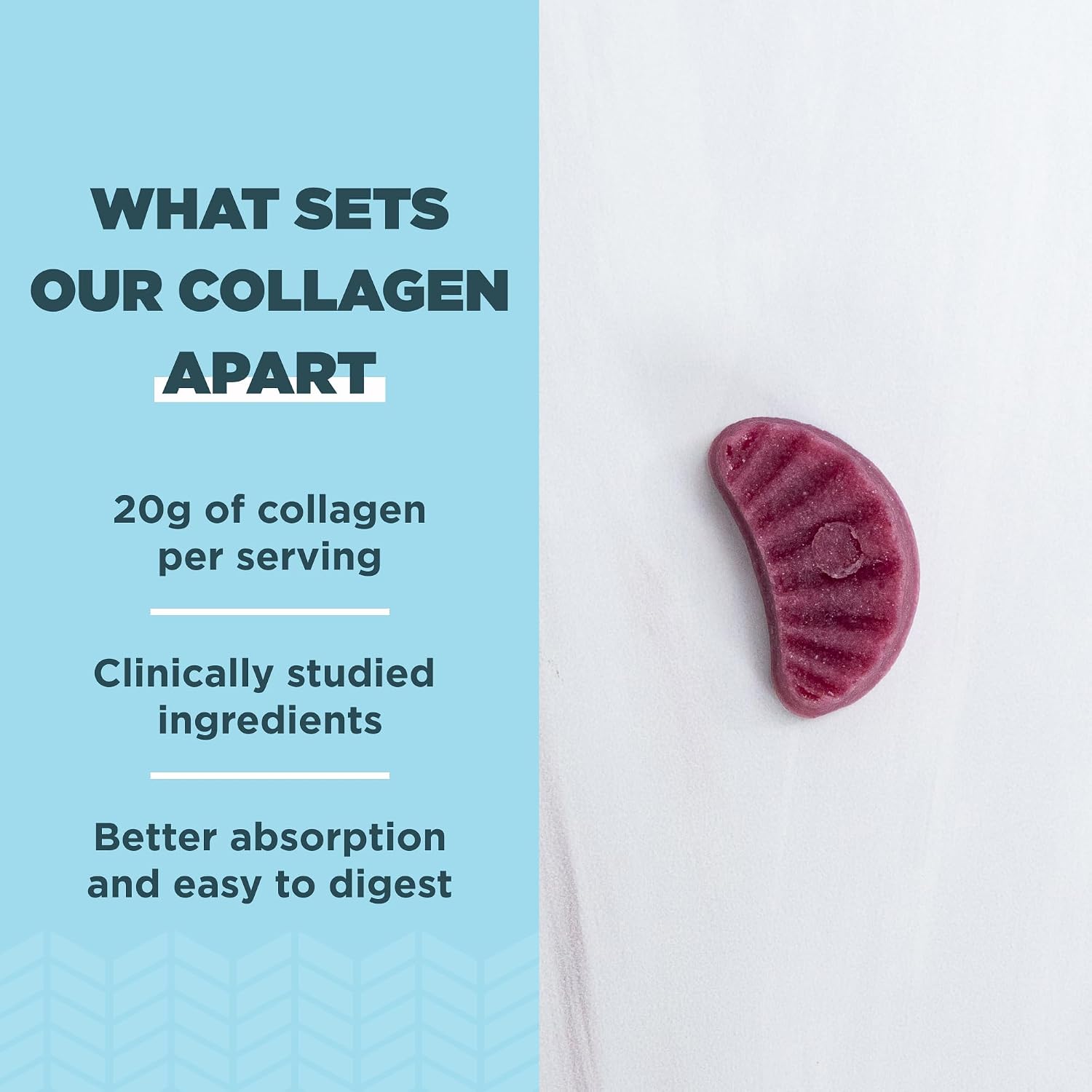 Ancient Nutrition Collagen Peptides Gummies, Collagen Peptides Mixed Berry Chewable Gummies, Supports Healthy Skin, Joints, Gut, Keto and Paleo Friendly, 45 Count, 500mg Collagen per Serving