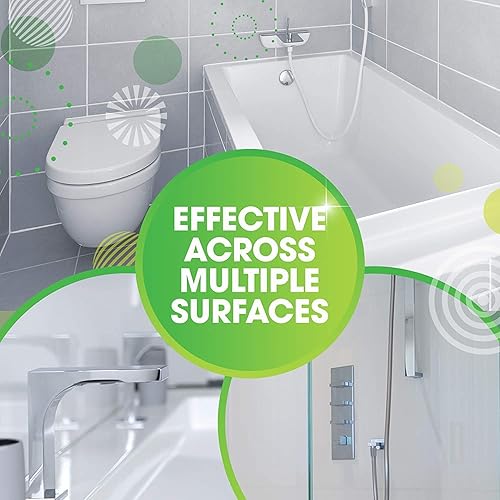 Miniatura 6 de Scrubbing Bubbles Limpiador de baño con blanqueador espumoso, botella de repuesto, 32 oz (paquete de 4) 4