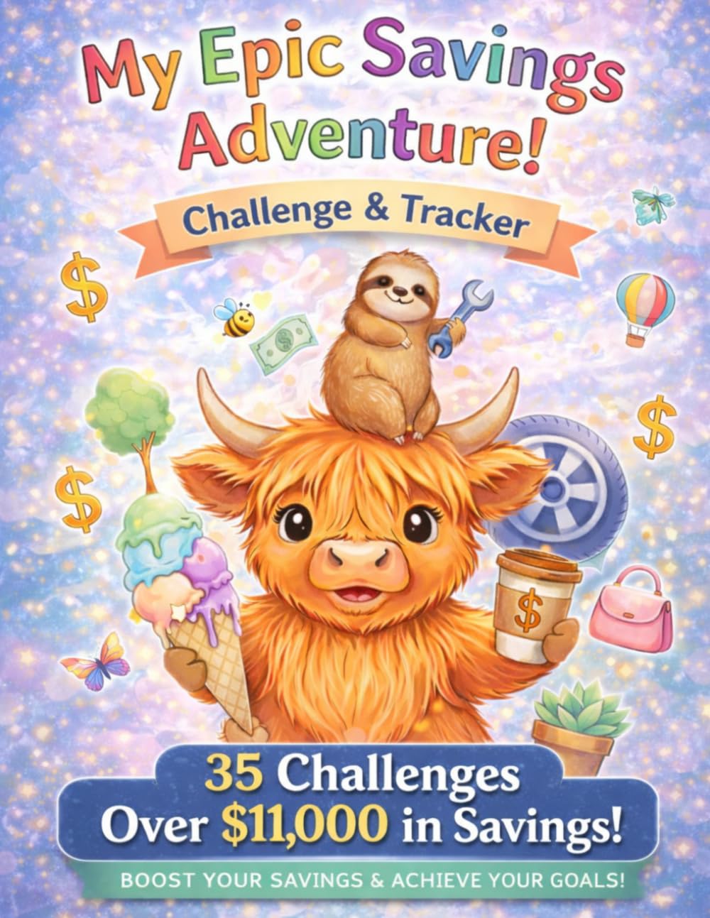 My Epic Savings Adventure Challenge & Tracker Workbook