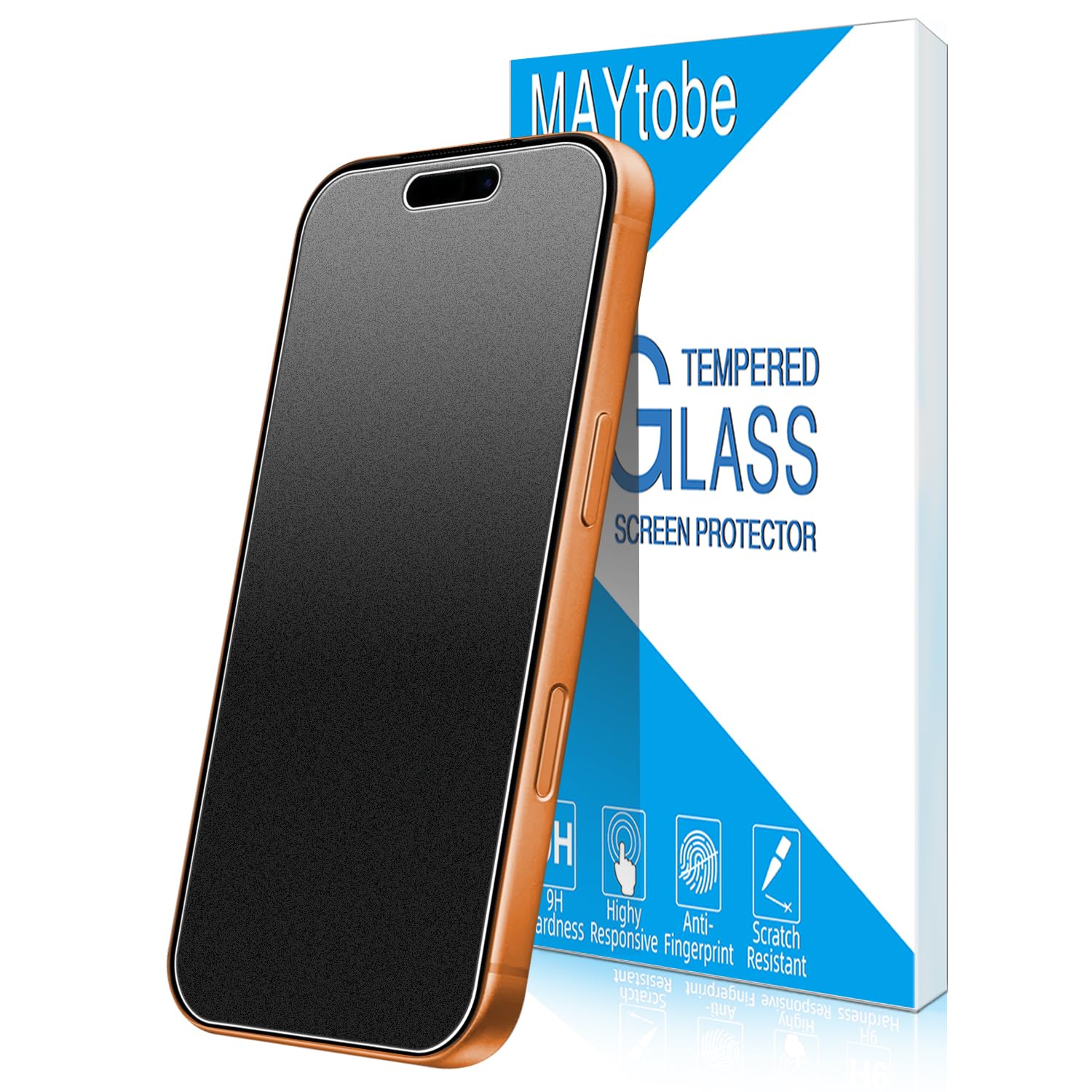 MAYtobe 2 Unidades Protector de Pantalla Mate para iPhone 17 Pro Max, Cristal Vidrio Templado Mate, Antirreflejos, Antihuellas, Antiarañazos, Dureza 9H