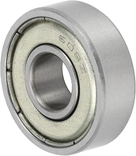 ACROPIX 608ZZ Deep Groove Ball Bearings 8x22x7mm Silver Tone