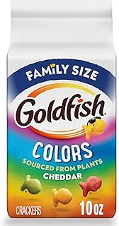 Colors Cheddar Cheese Crackers, 10 Oz Bag