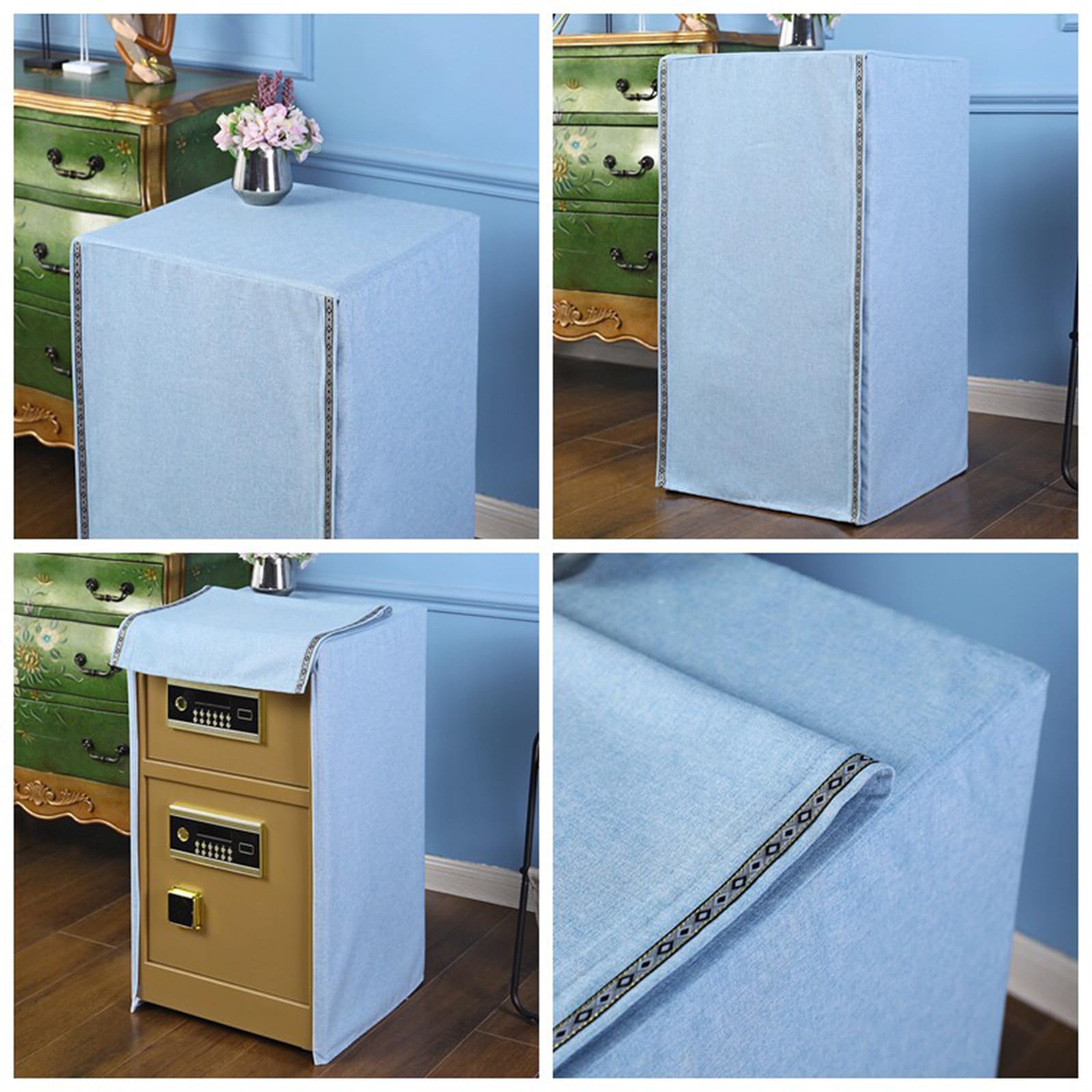 Safe Box - Cubierta antipolvo para equipos y muebles, tamaño personalizado, opciones grandes, medianas y pequeñas, protege contra el polvo y los daños, material duradero
