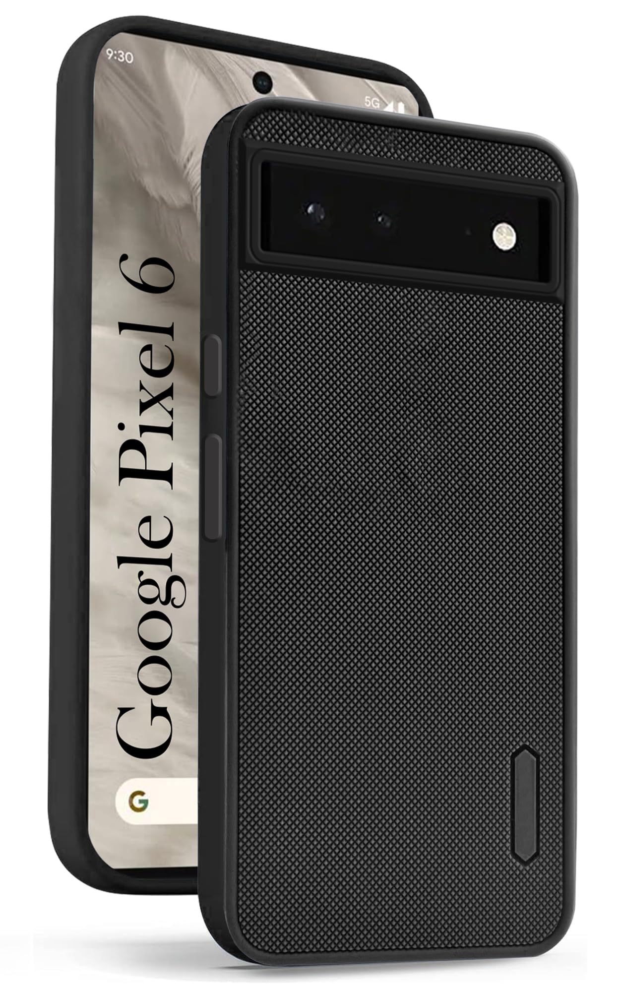 Jkobi Back Cover Case for Google Pixel 6 (Textured Grip Design | Camera Protection | Slim and Light Weight | Soft Touch and Feel | Black) (B0D11QBV6J) Amazon Price History, Amazon Price Tracker