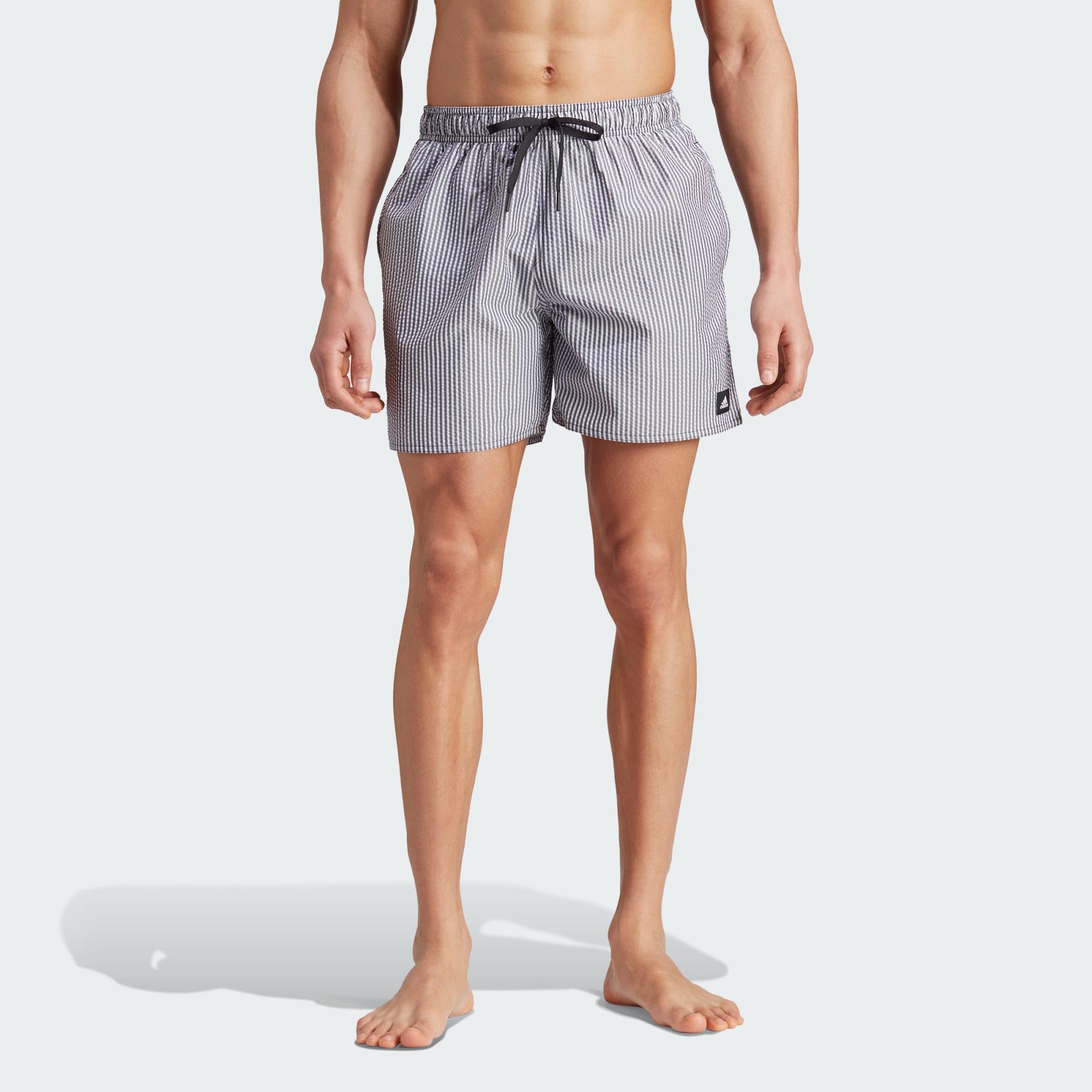 adidas Stripey Classics Swim Shorts
