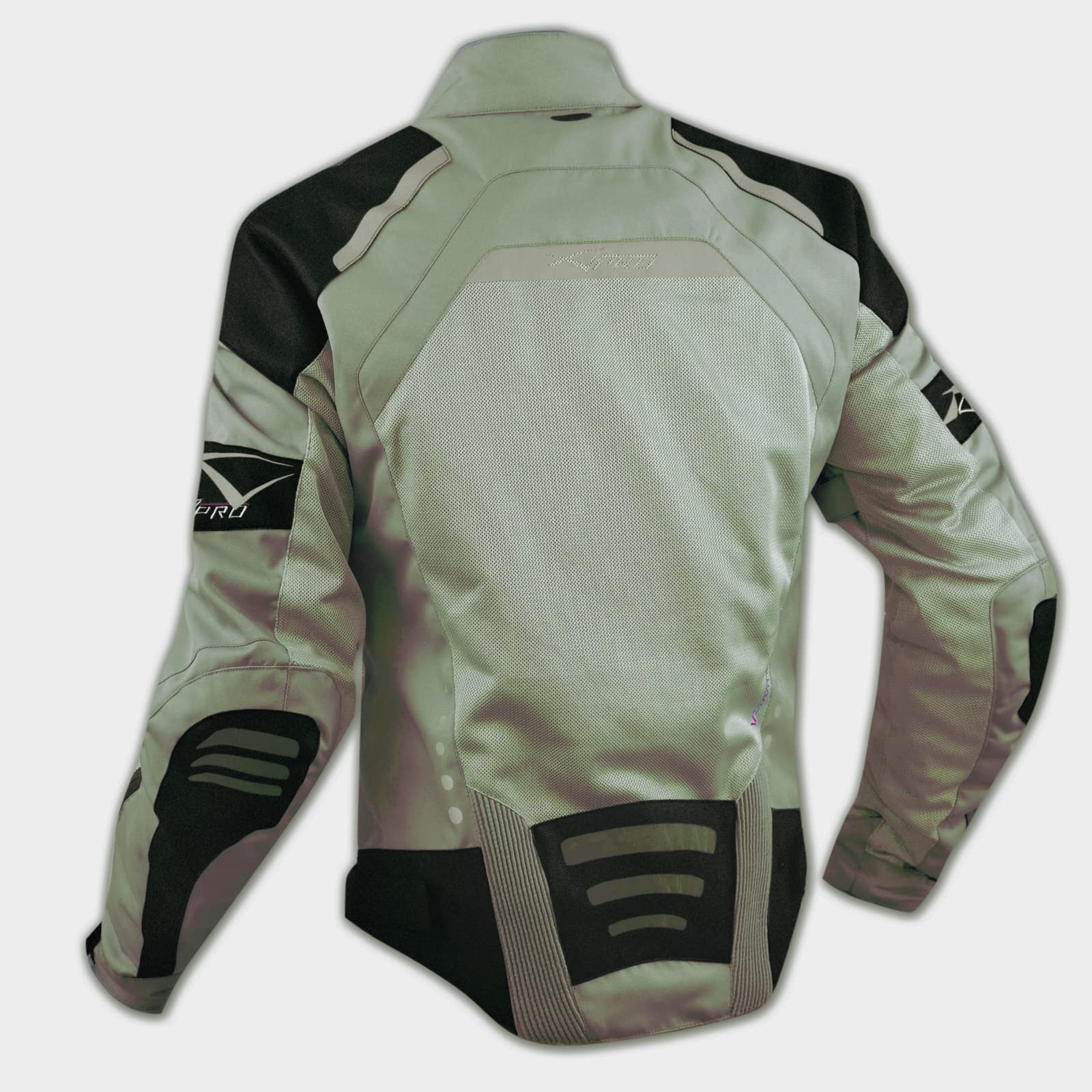 A-Pro Giacca Moto Tessuto Cordura Mesh Rete Estiva Traforata Protezioni CE Omologate