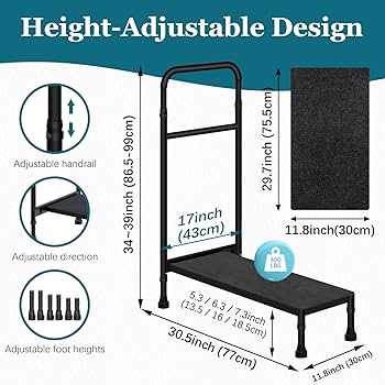 STEP❤️❤️❤️❤️内科1-6❤️❤️❤️❤️六冊❤️❤️❤️ Gyykzz 2 Step Stool with Handle for Elderly, Heavy Duty