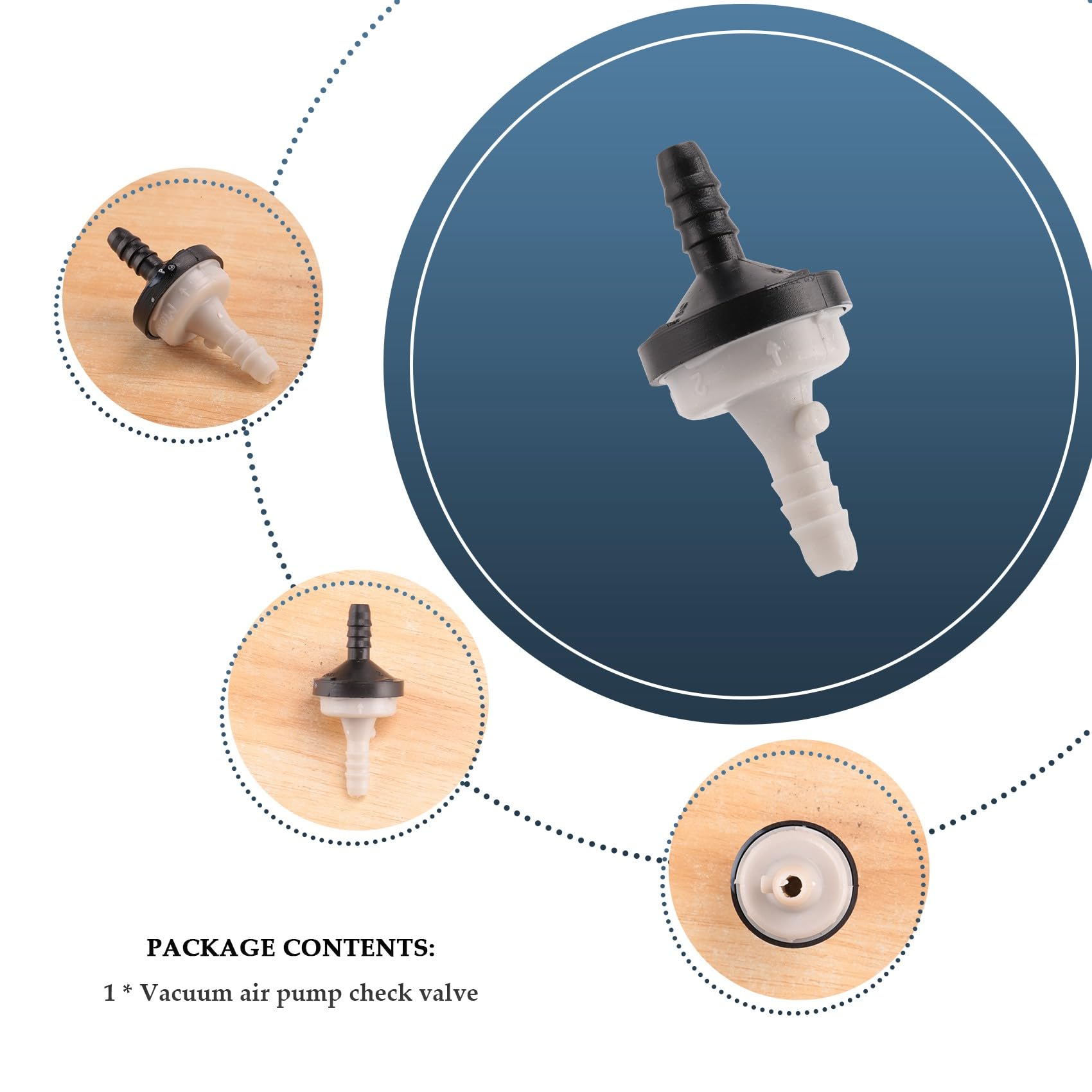 Rückschlag Ventil Für Vakuum Luft Pumpe Für A4 Tt Für 1.8T Artikelnummer: 058 905 291 058 905 291K