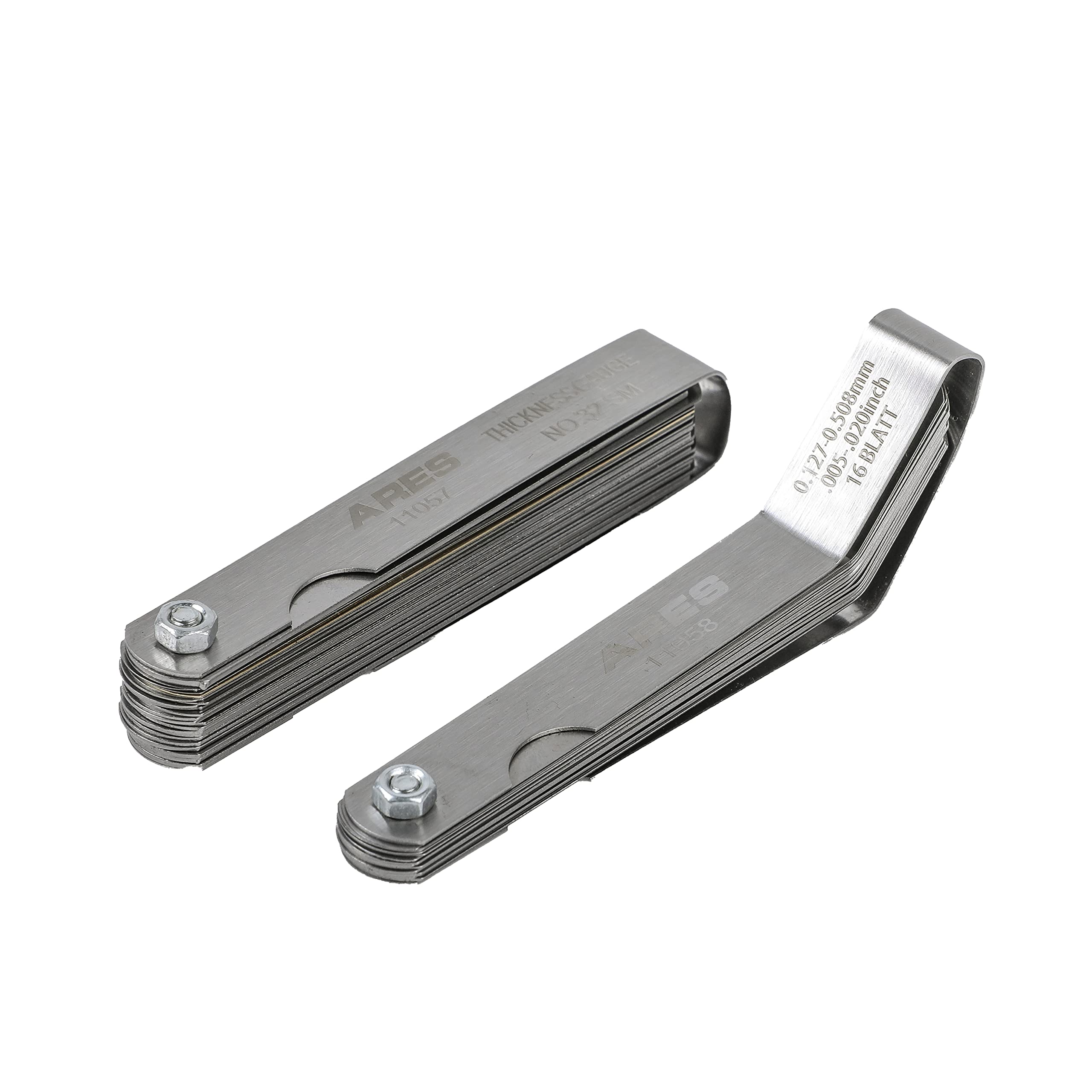 Buy ARES 11043 2Piece Straight Feeler Gauge & Offset Feeler Gauge