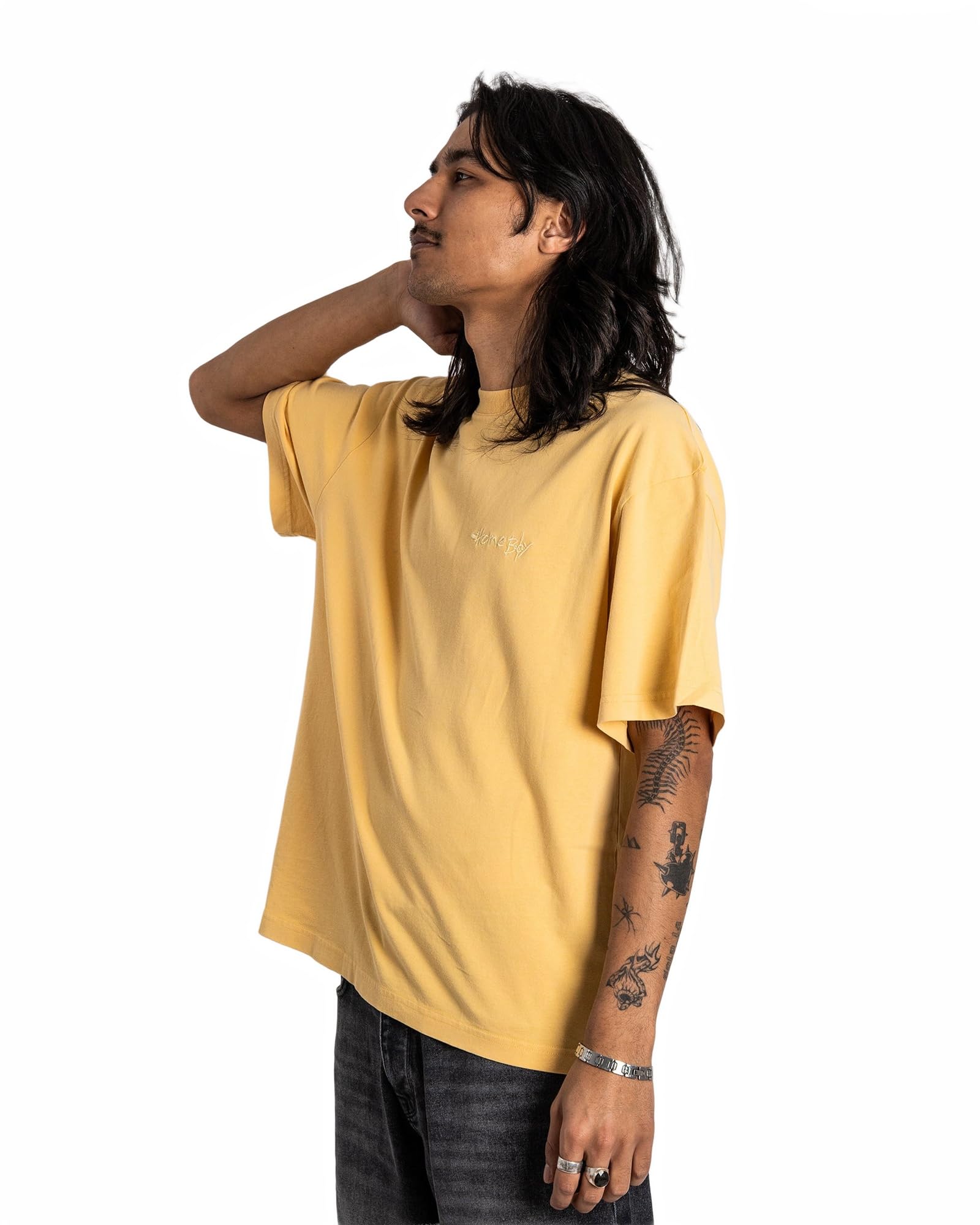 Homeboy Unisex Pencil T-Shirt Yellow XS