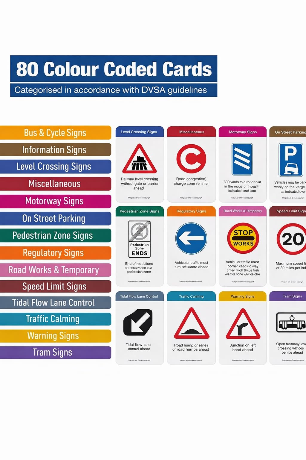 Kit de libro de prueba de teoría de conducción 2026 | Código de carretera, prueba teórica para conductores de automóviles y tarjetas de señales de tráfico