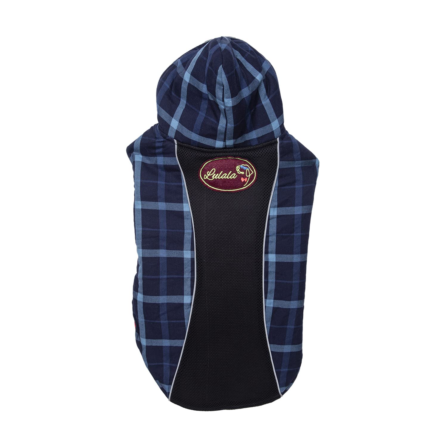 Lulala Dog Plaid Vest Winter Reflective StripeVest Winter Coat,Hoddie, Jacket Windproof Reversible(Blue-White,XXL) (B09JBT4QM7) Amazon Price History, Amazon Price Tracker