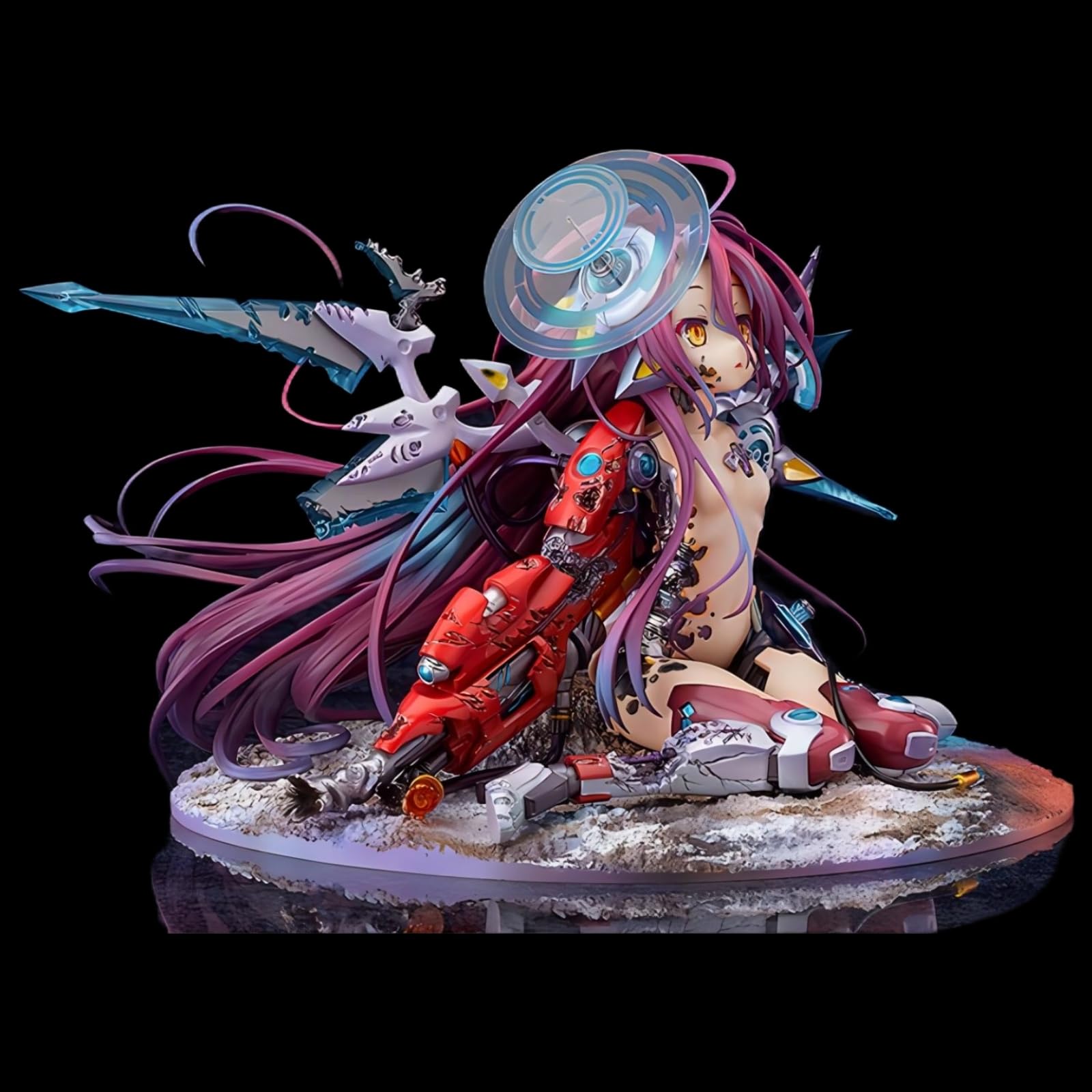 Acfigure Schwi Dola – Figurine Anime No Game No Life 14 Cm PVC, Assise