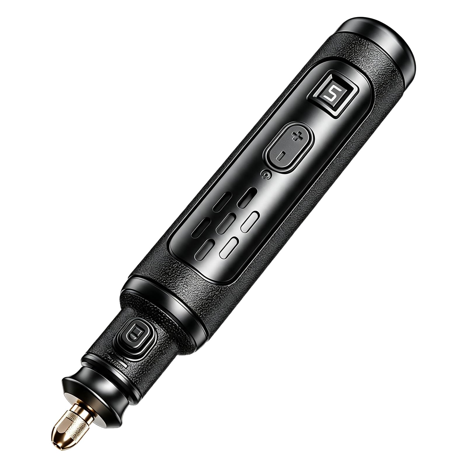 Penna Utensile Rotativo Senza Cavo, Schermo Digitale 5 velocità | per Levigatura, Intaglio, Lucidatura