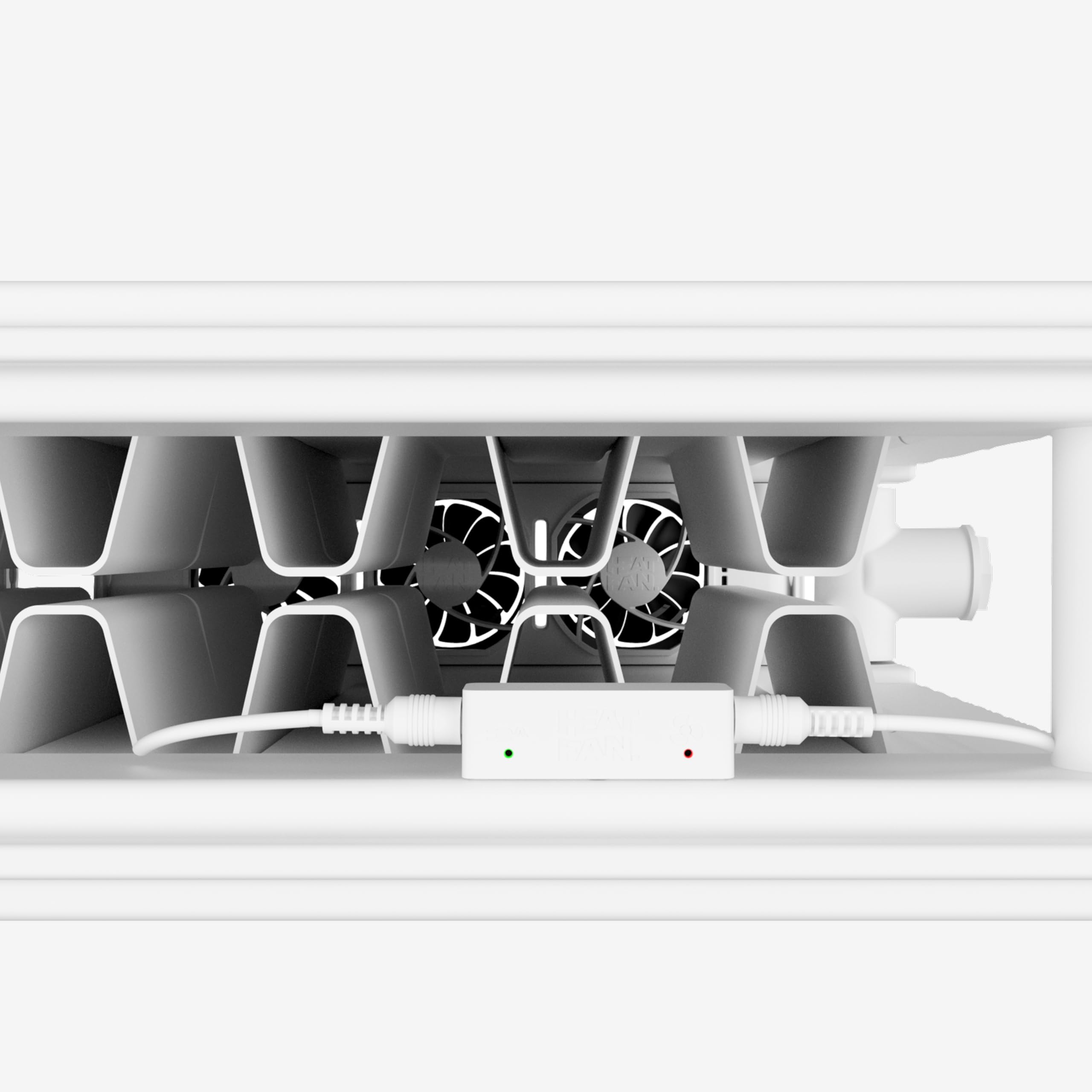 Heatfan 4 Heizkörper Ventilator Mit WiFi - Super Leise 20dB, Spart Bis 40% Heizkosten