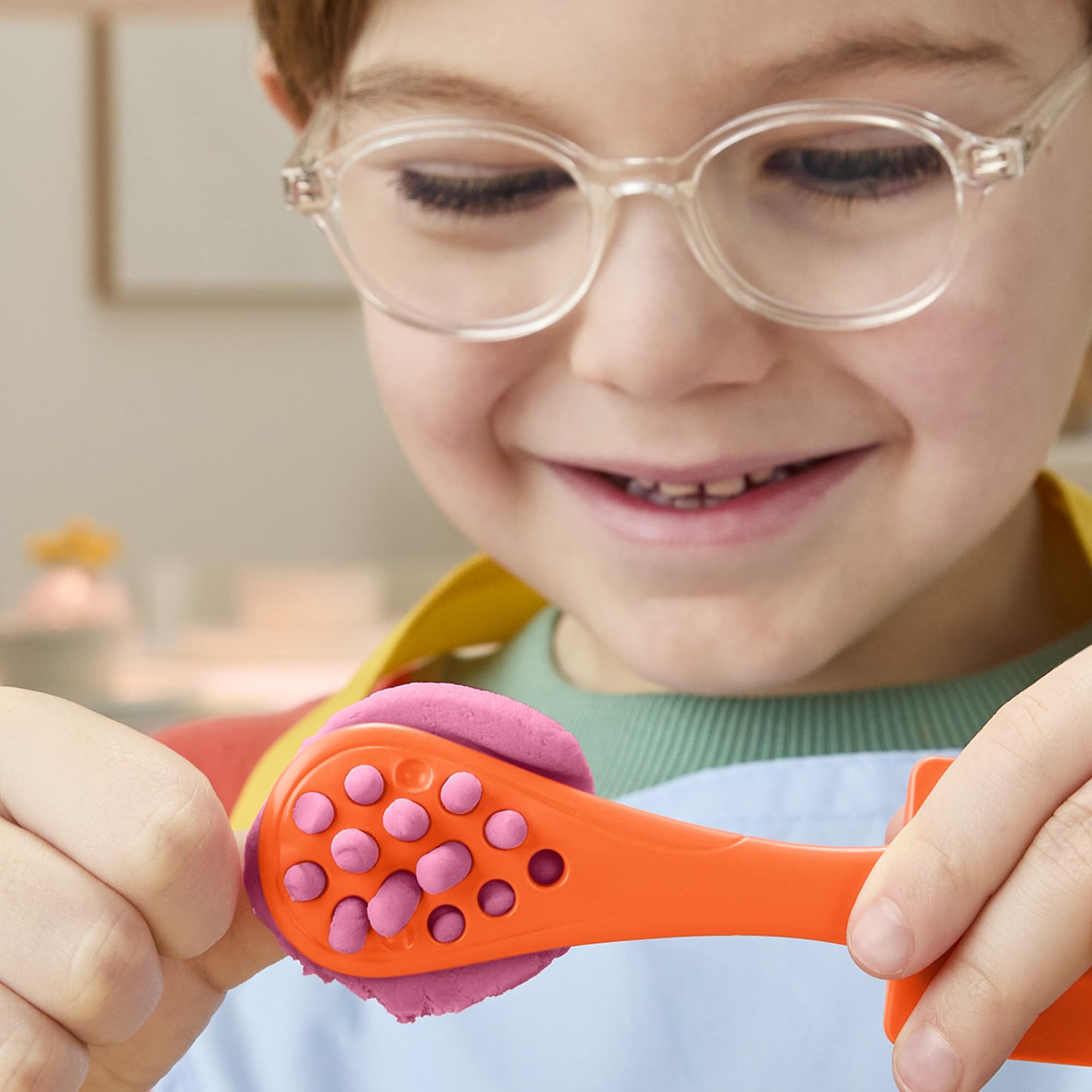 Play-Doh Le Magasin de Beignets, Coffret de pâte à Modeler, Jouet de Nourriture factice, Loisirs créatifs pour Enfants, dès 3 Ans