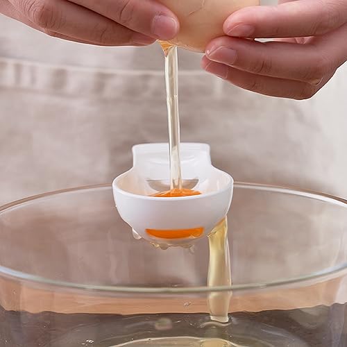 Miniatura 2 de Zingpaw 3 juegos de herramientas de cocina de separador de huevos de plástico