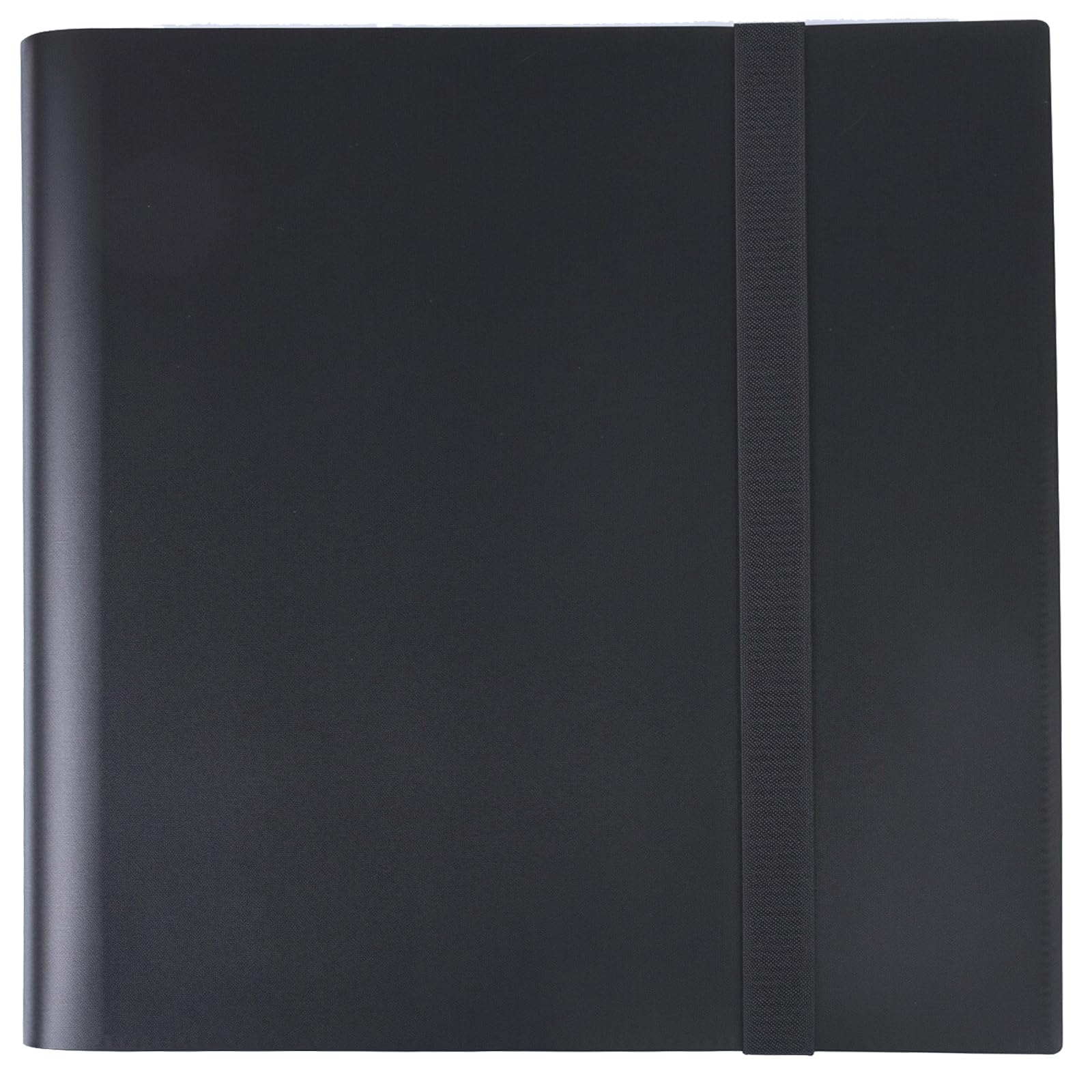 Trading Card Binder 12 Pocket Side Loading Elastic Strap